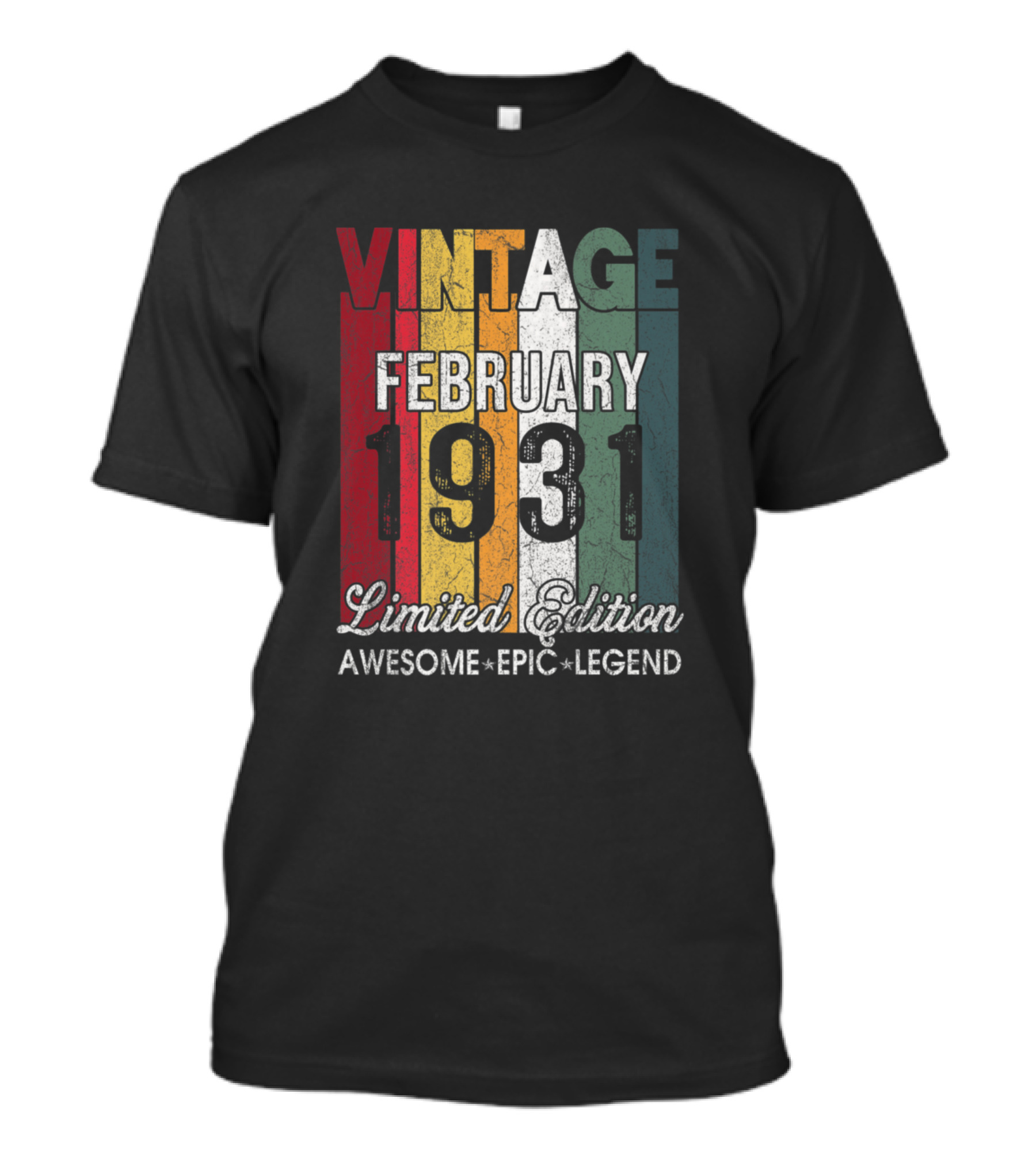 Vintage February 1931 Awesome Epic Legend T-Shirt