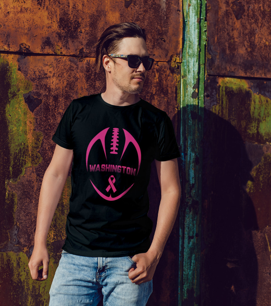 Washington Pro Football Breast Cancer Awareness Pink T-Shirt