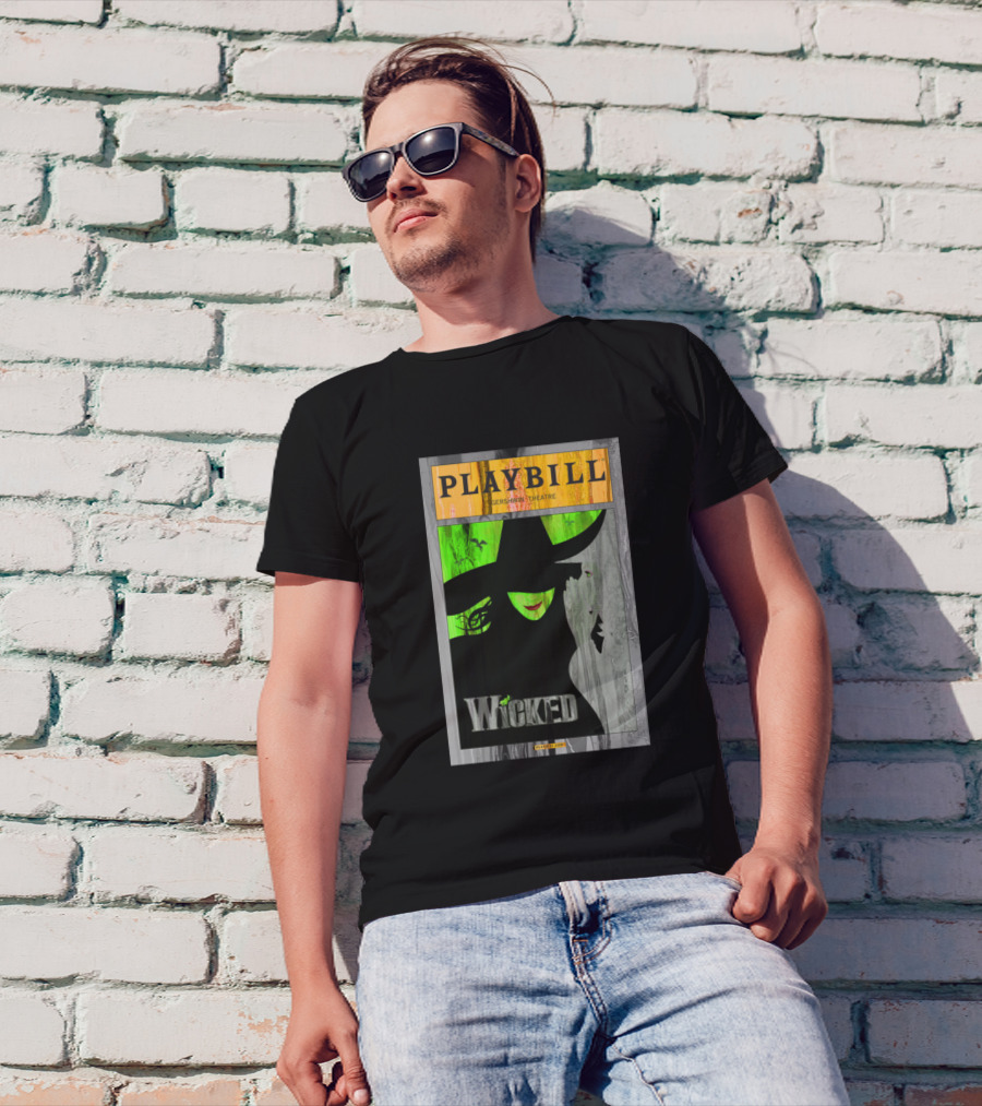 Wicked Playbill Gershwin Theatre T-Shirt