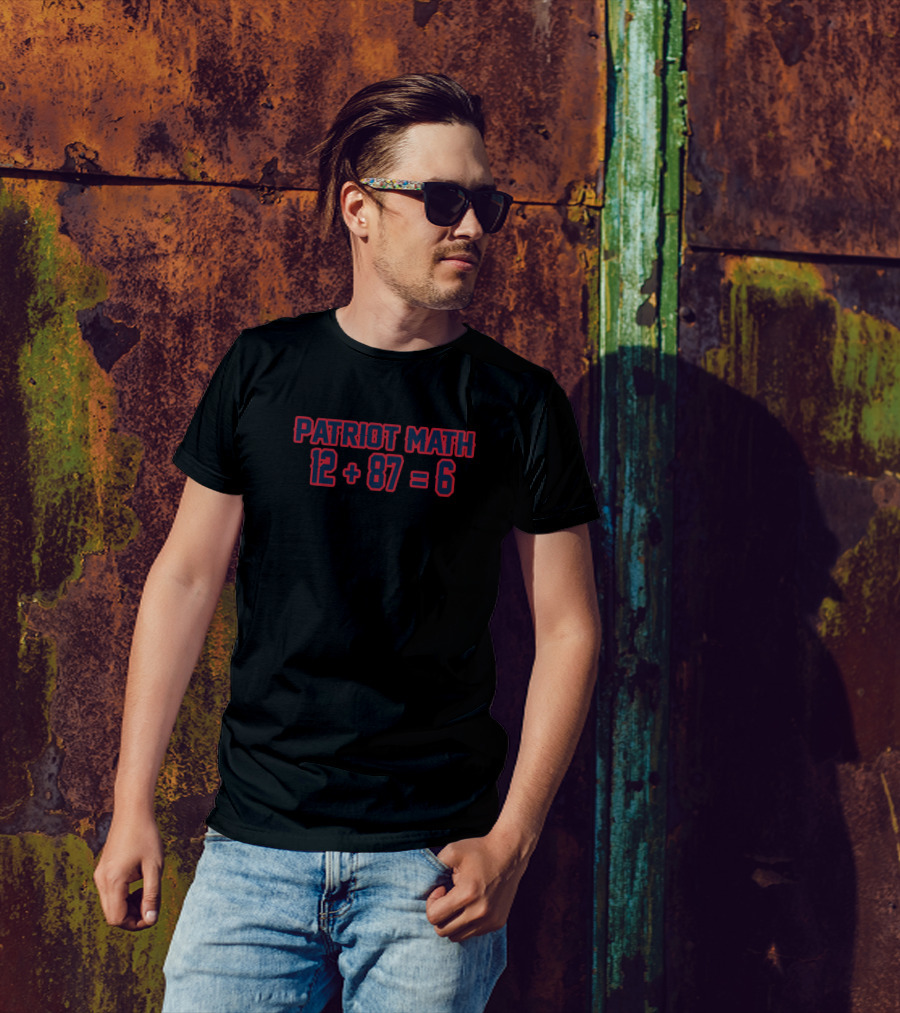 Patriot Math 12 + 87 = 6 T-Shirt
