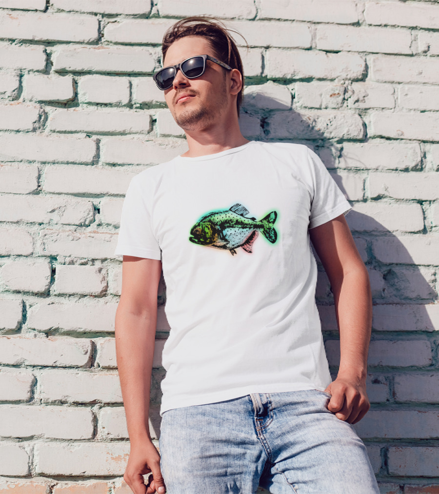Piranha Neon Glow T-Shirt