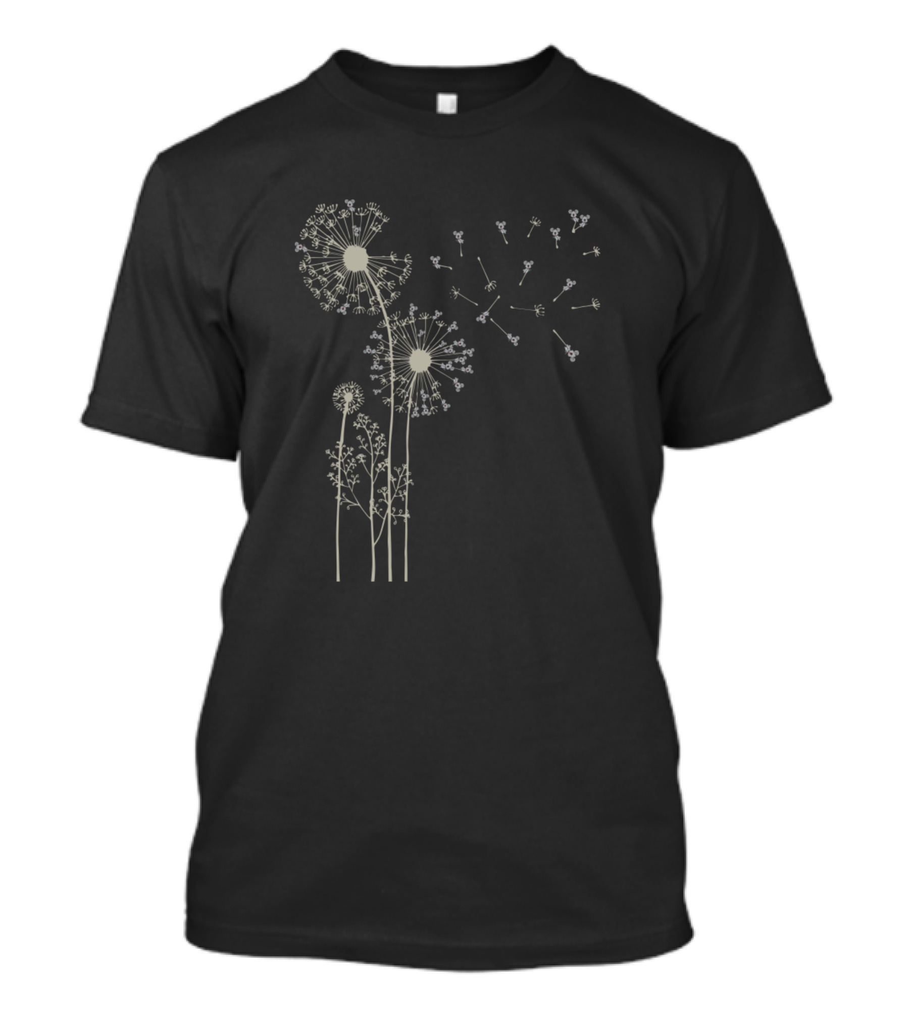 Animal Koala Dandelion Whimsical Floral Breeze T-Shirt