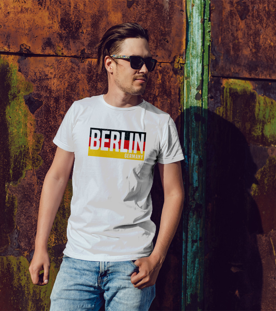 Berlin Germany Flag Colors T-Shirt