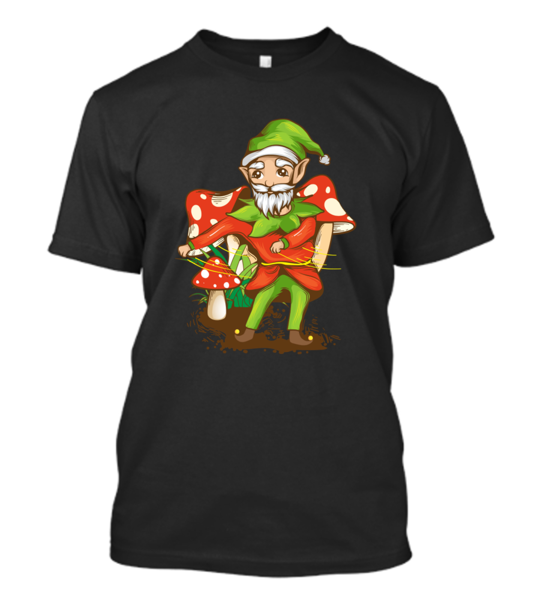 Christmas Elf Dancing Floss Yule Gnome T-Shirt
