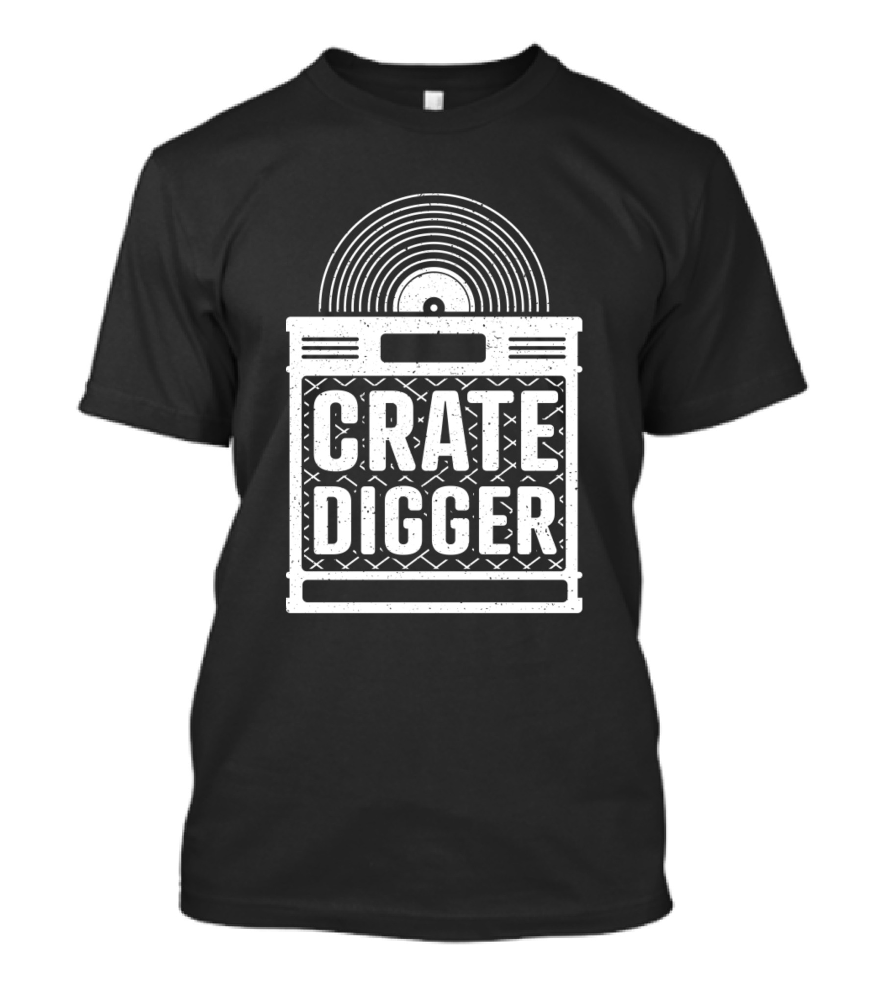 Crate Digger Vinyl Collector Lp T-Shirt
