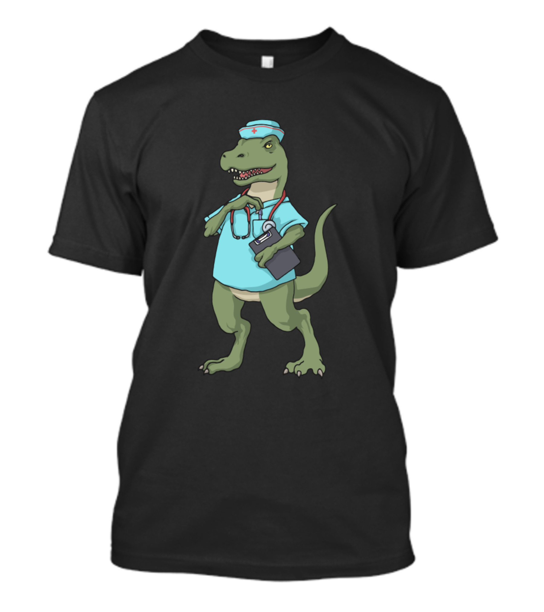 Nurse Dinosaur Rex Squad RN Graduate T-Shirt
