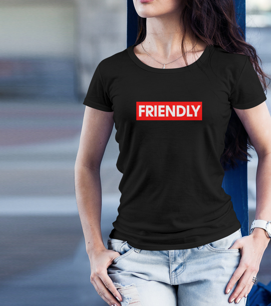 Friendly Simpel Red Box T-Shirt