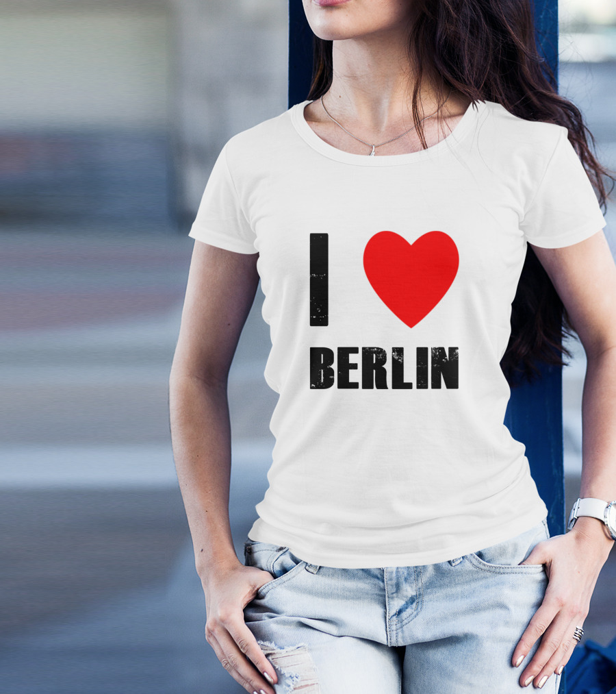 Berlin Heart Symbol I Love Berlin T-Shirt
