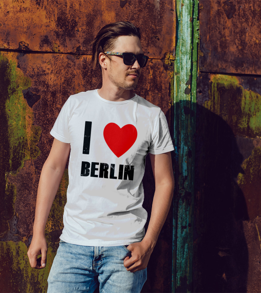 Berlin Heart Symbol I Love Berlin T-Shirt
