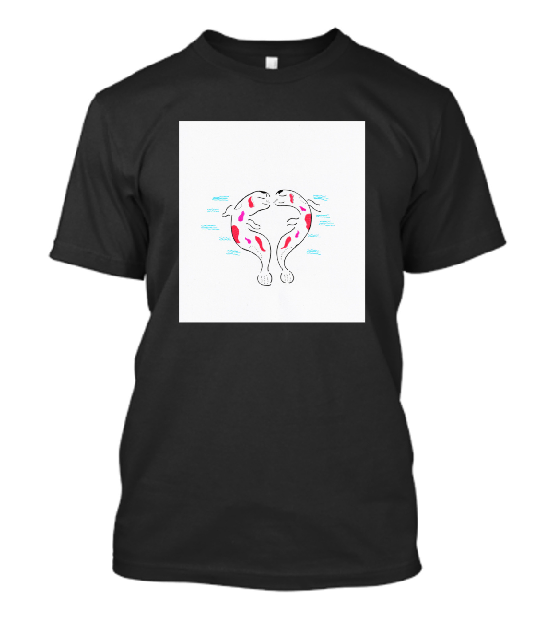 Kois In Love Harmony Watercolor T-Shirt