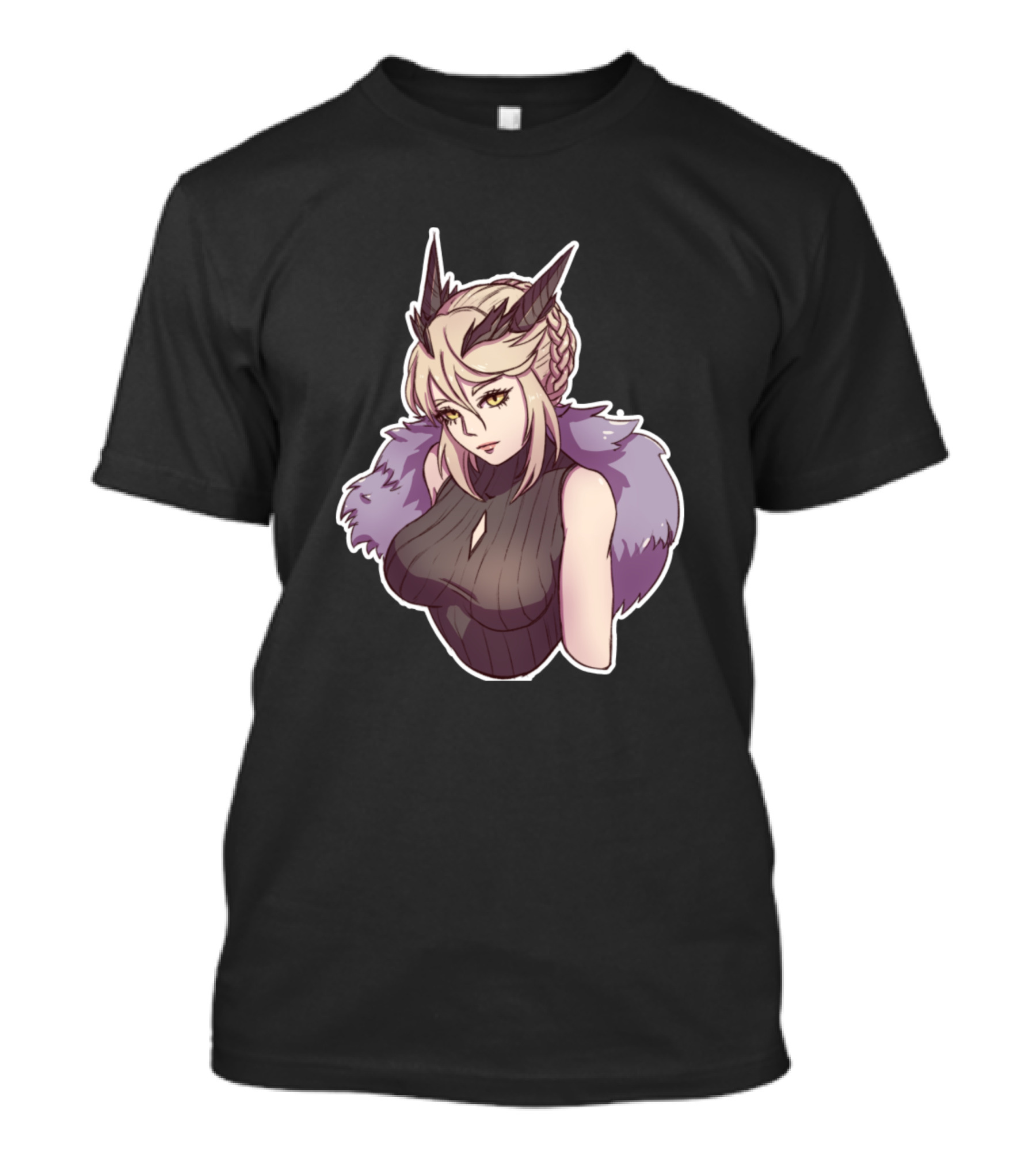 Fate Grand Order Lancer Alter Anime Character T-Shirt