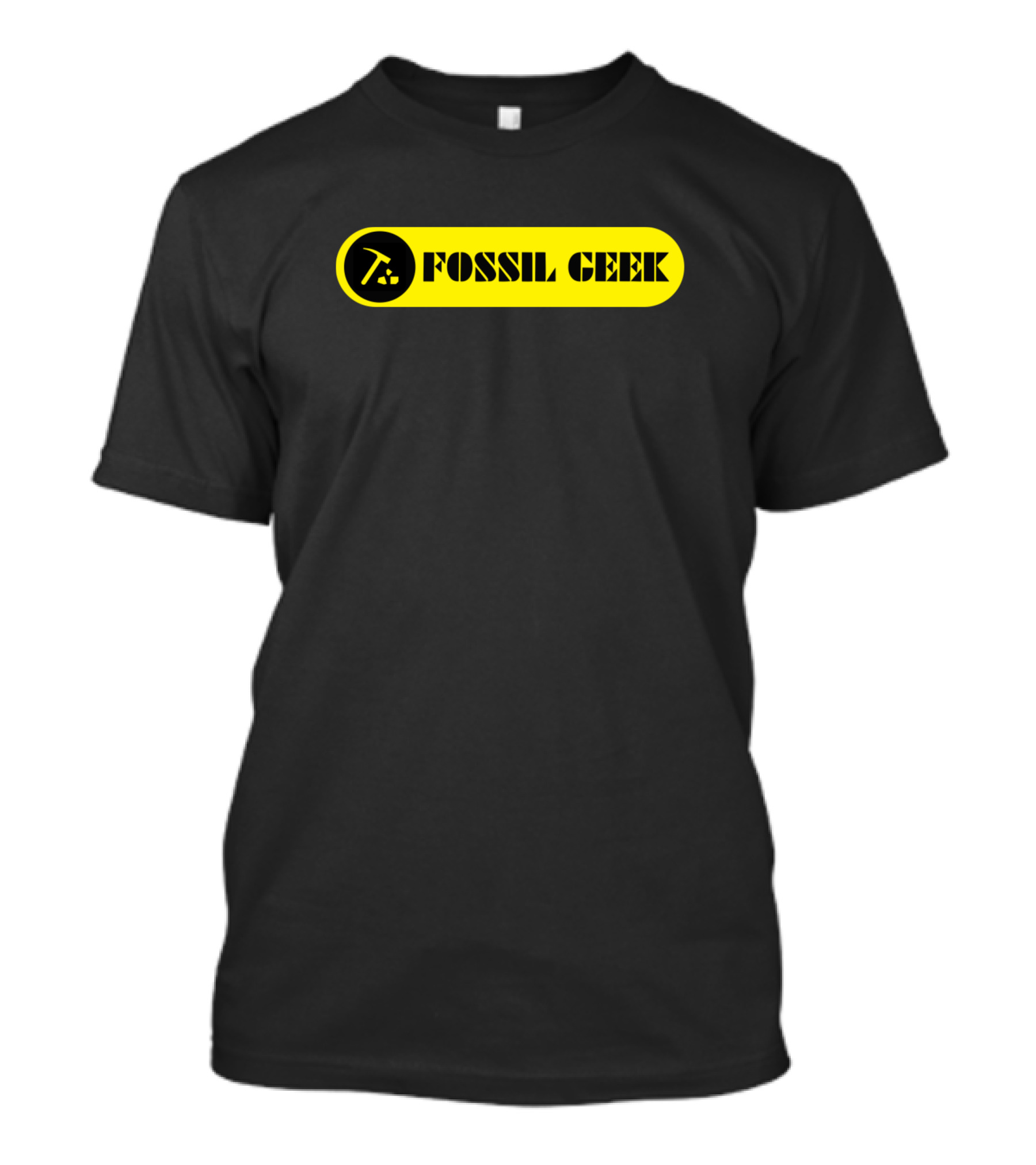 Fossil Geek Geologist Paleontologist Hammer T-Shirt