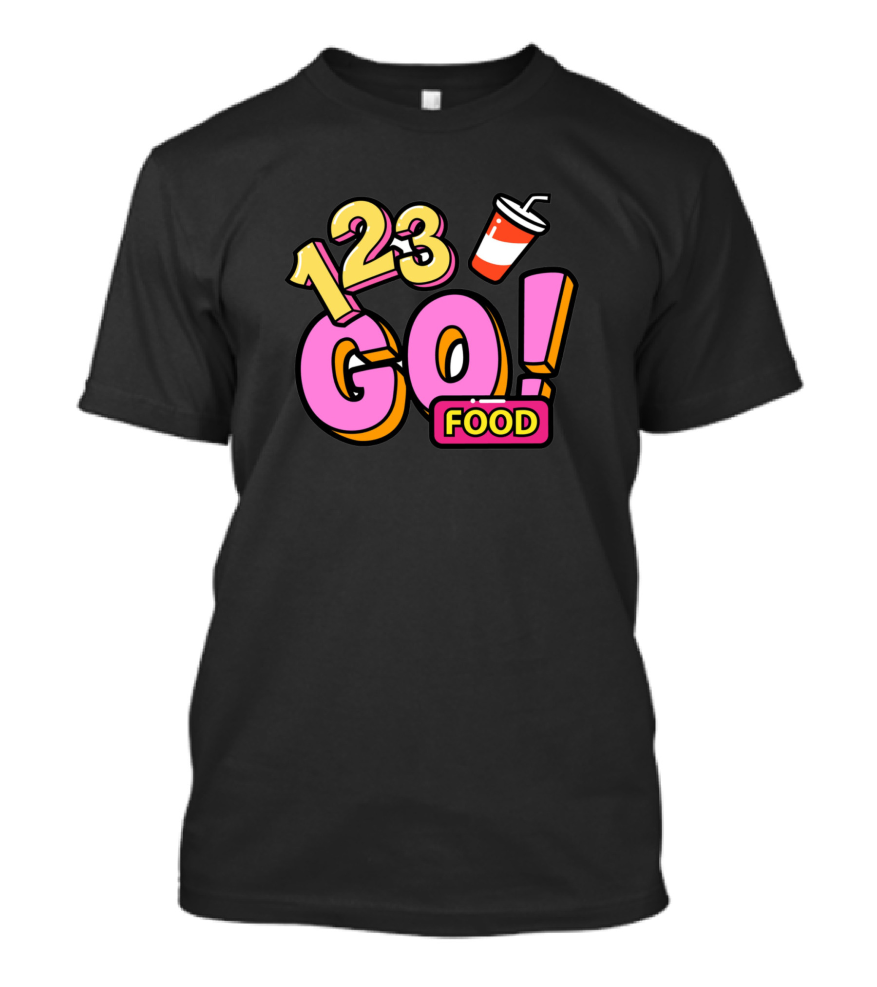 123 Go Food Cup T-Shirt