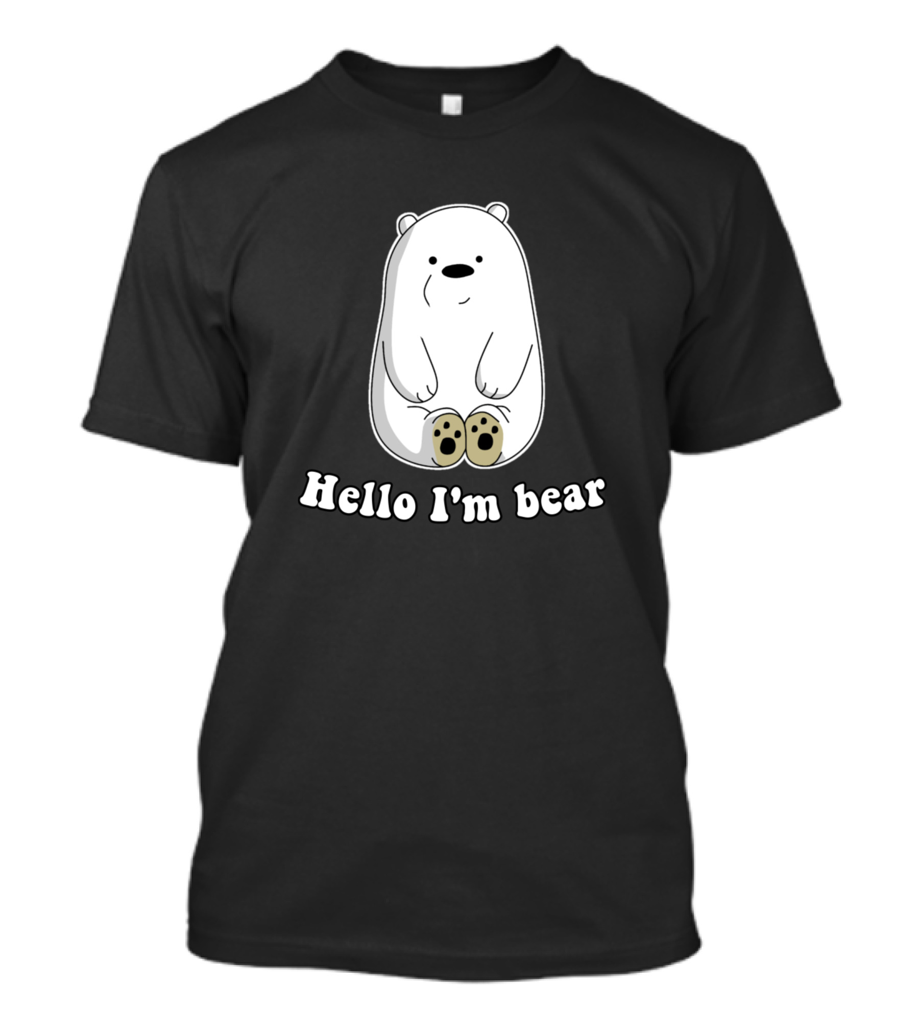 Hello I'm Bear Adorable Cartoon T-Shirt