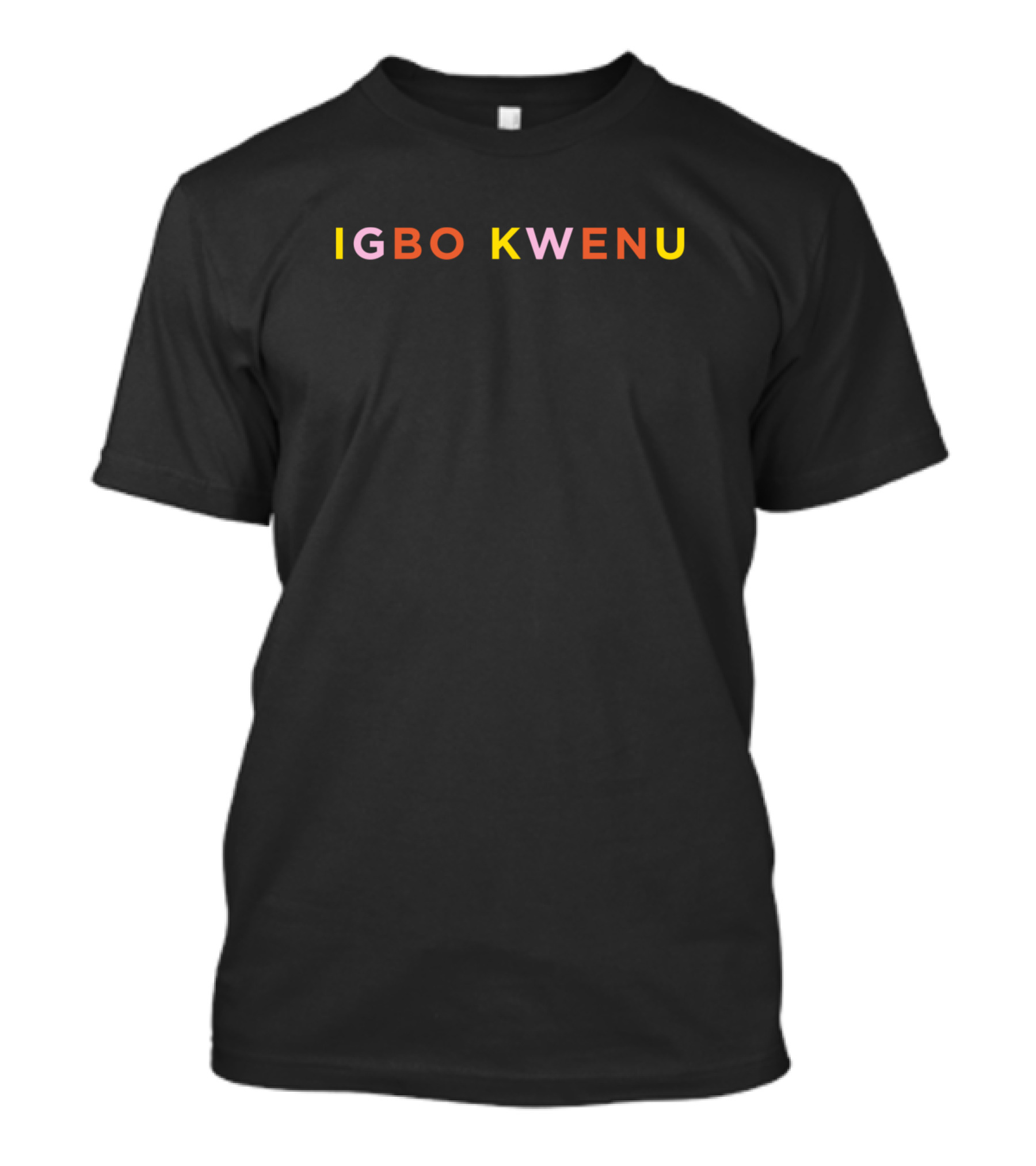 Igbo Kwenu Multicolored T-Shirt