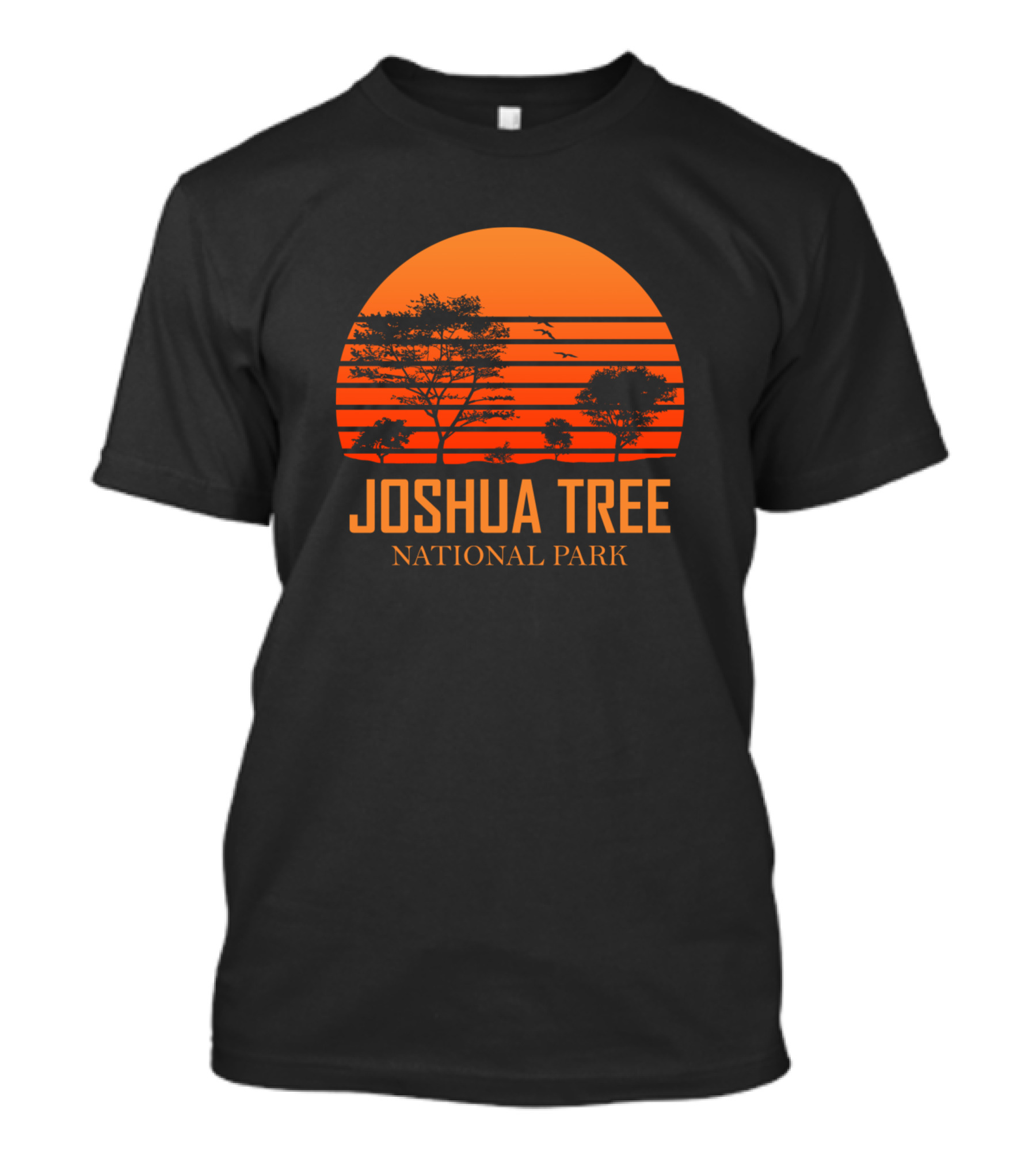 Joshua Tree National Park Vintage Sunset T-Shirt