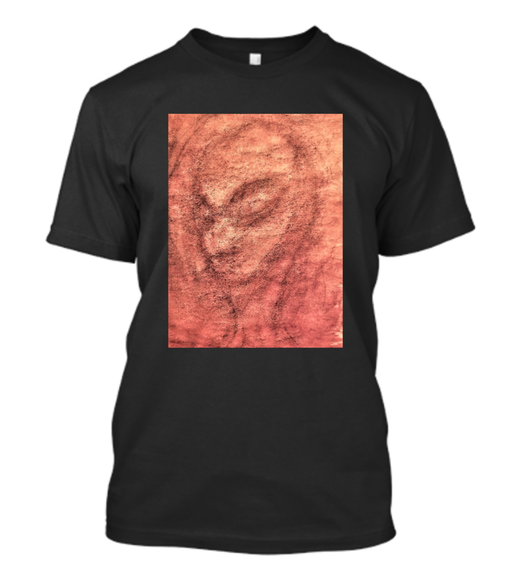 Just An Alien Dude Symbolic Abstract T-Shirt