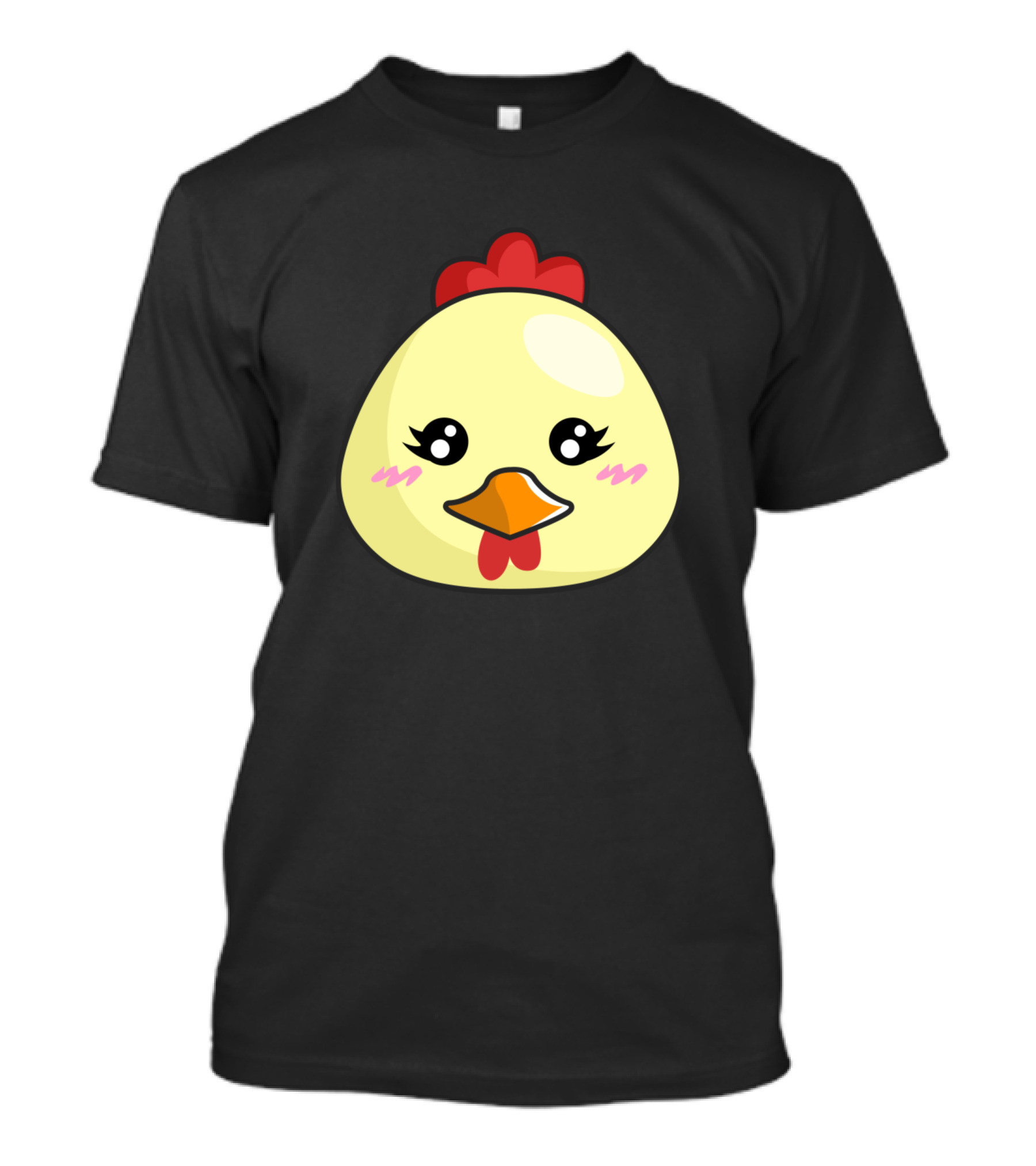 Little Chicken Kawaii Face Cute T-Shirt