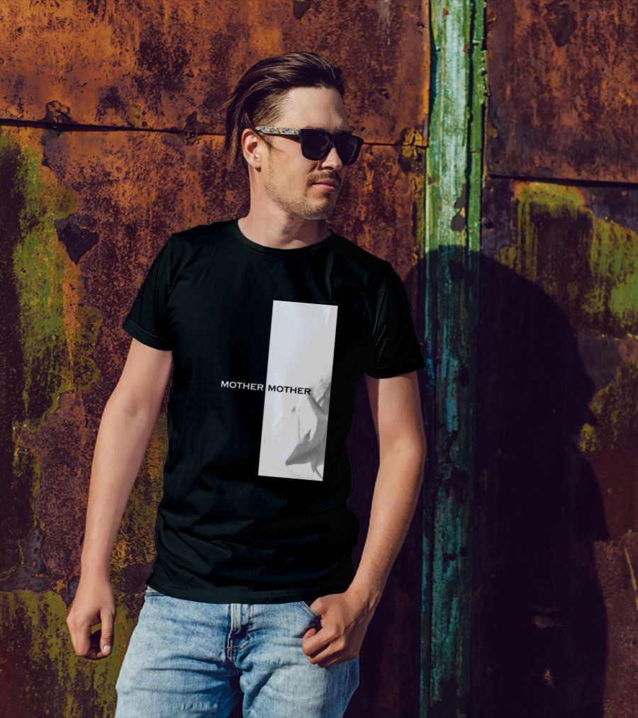 Mother Mother Band Black And White Contrast T-Shirt