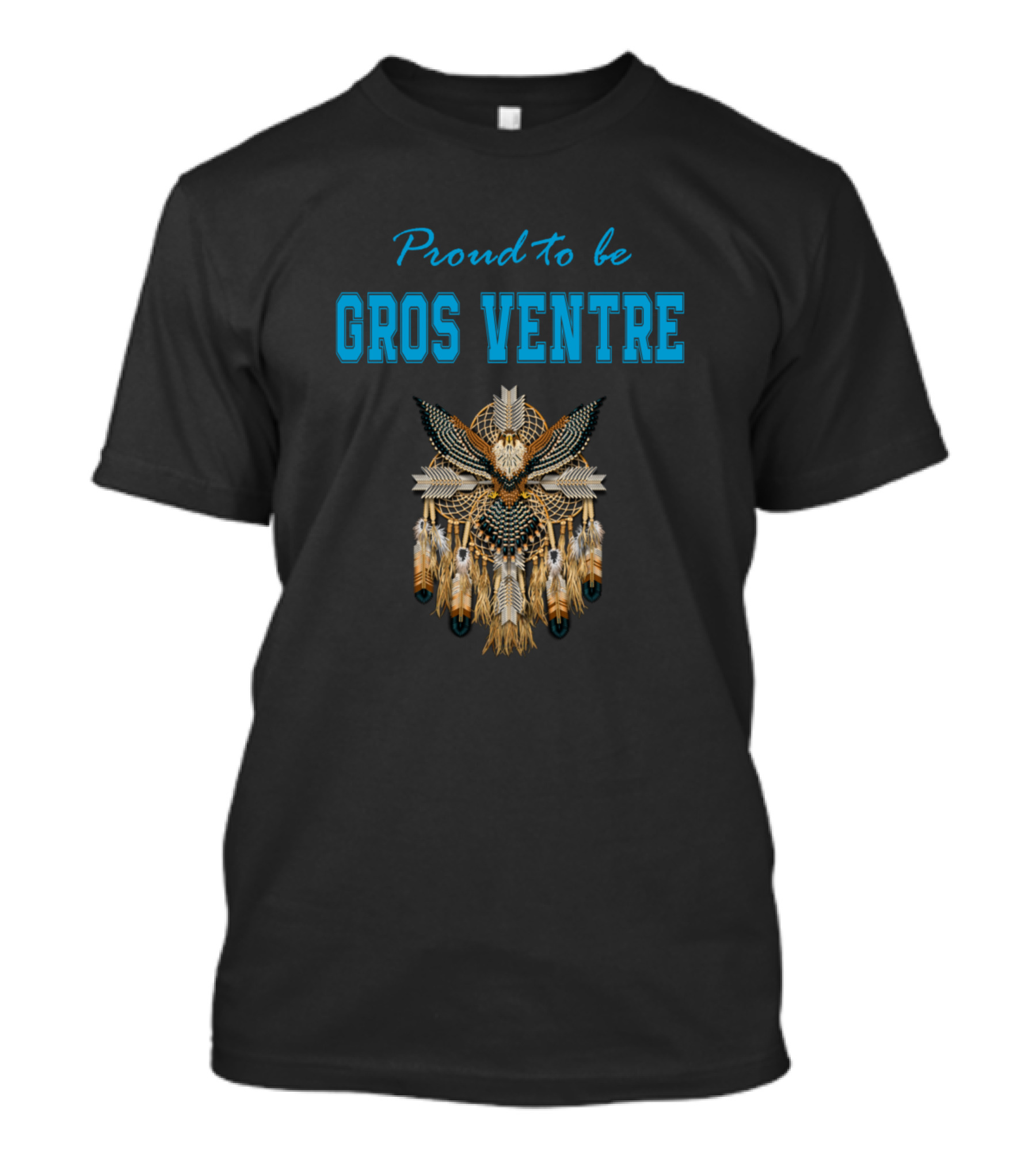 Proud To Be Gros Ventre Dreamcatcher T-Shirt