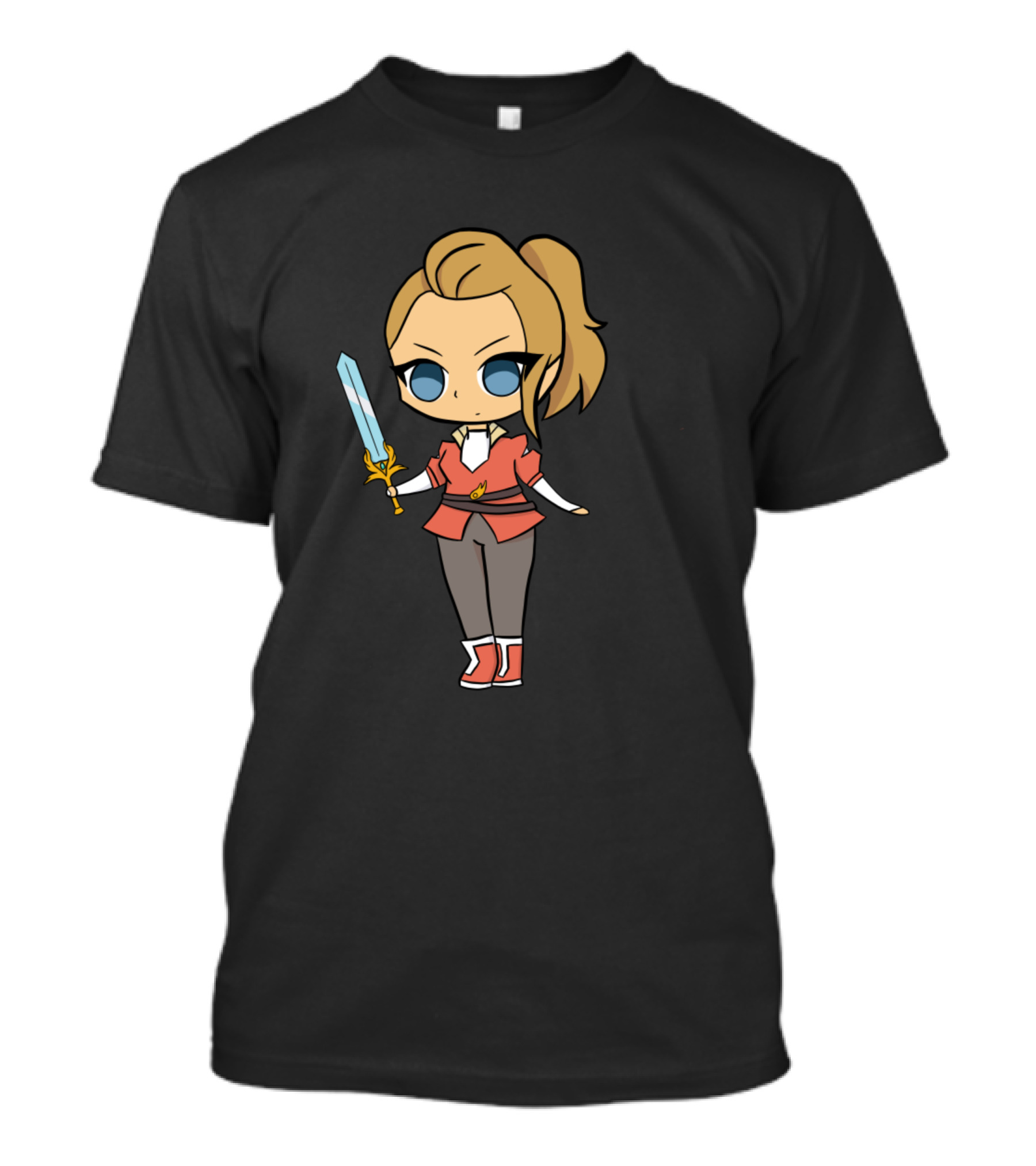 Adora She-Ra Sword Chibi T-Shirt