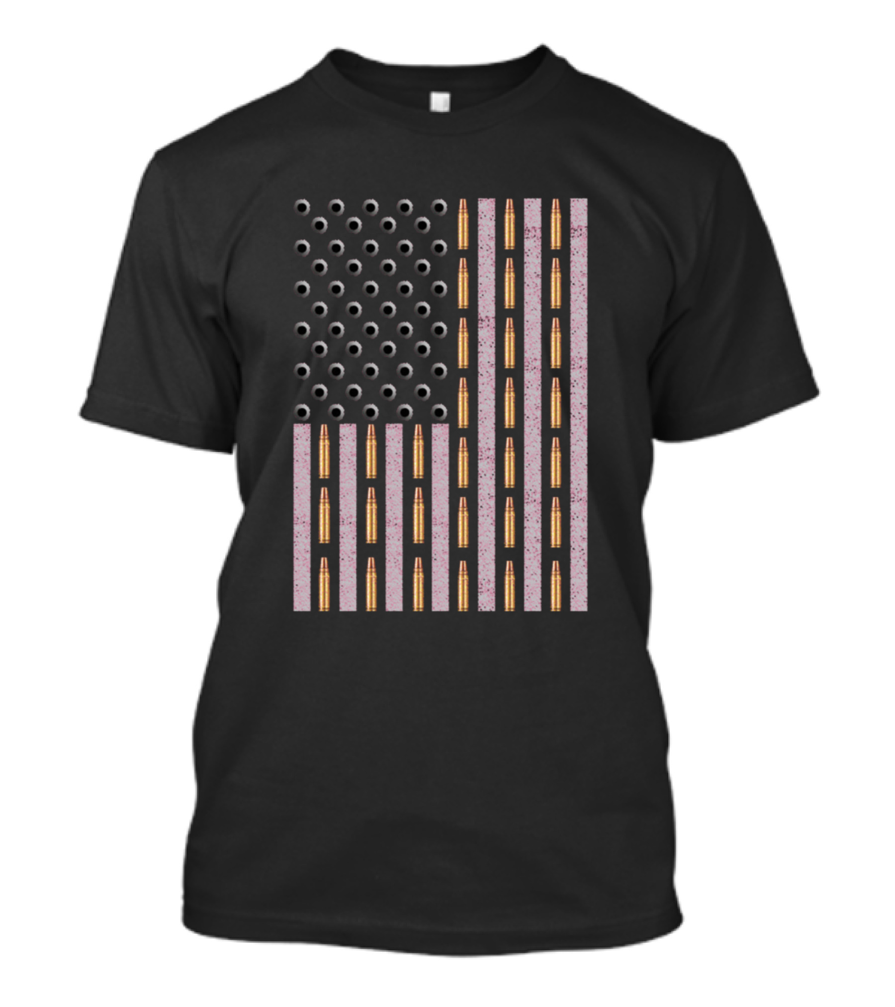 American Bullet Shell Flag T-Shirt