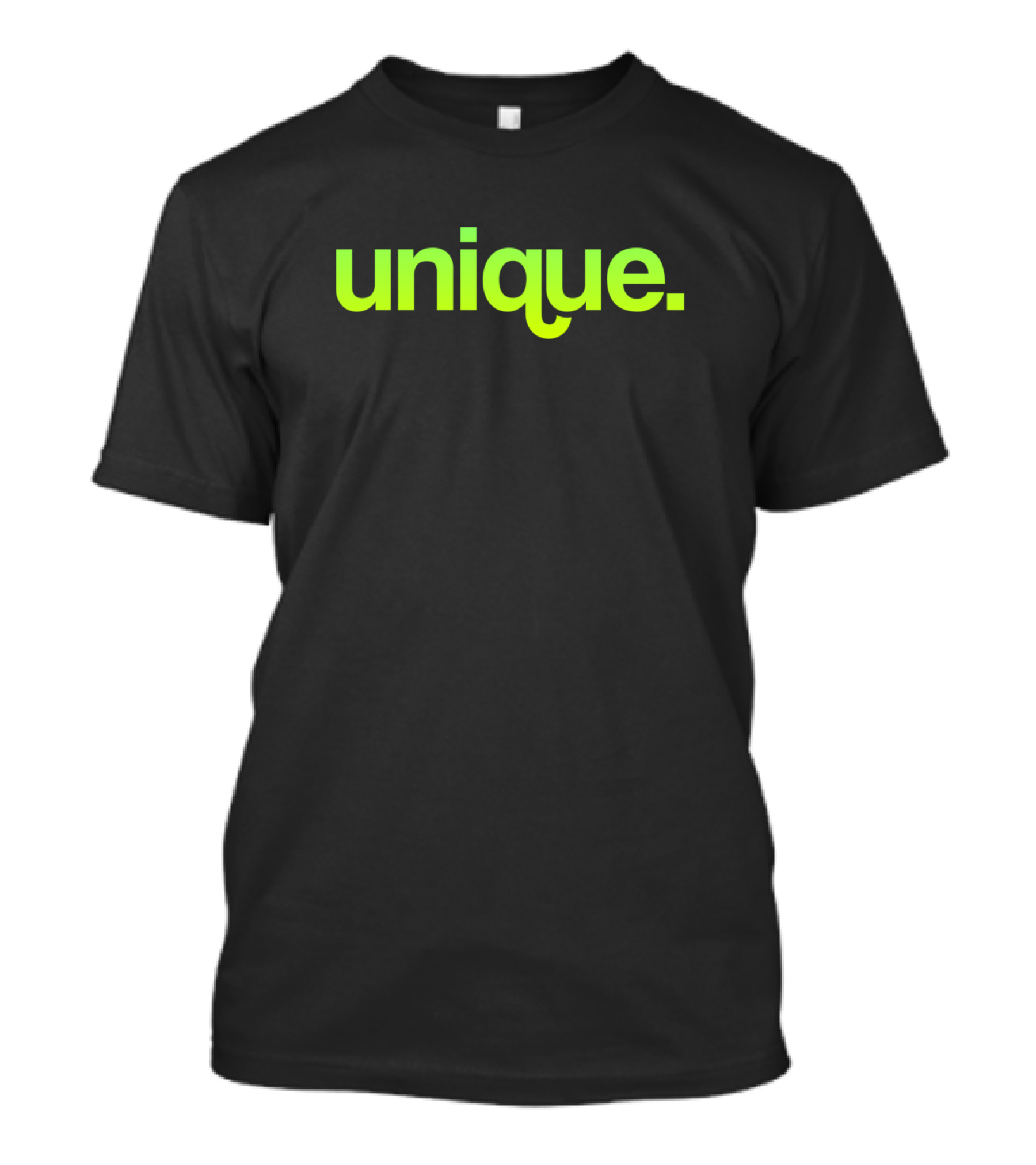 Unique Bold Neon Typography T-Shirt