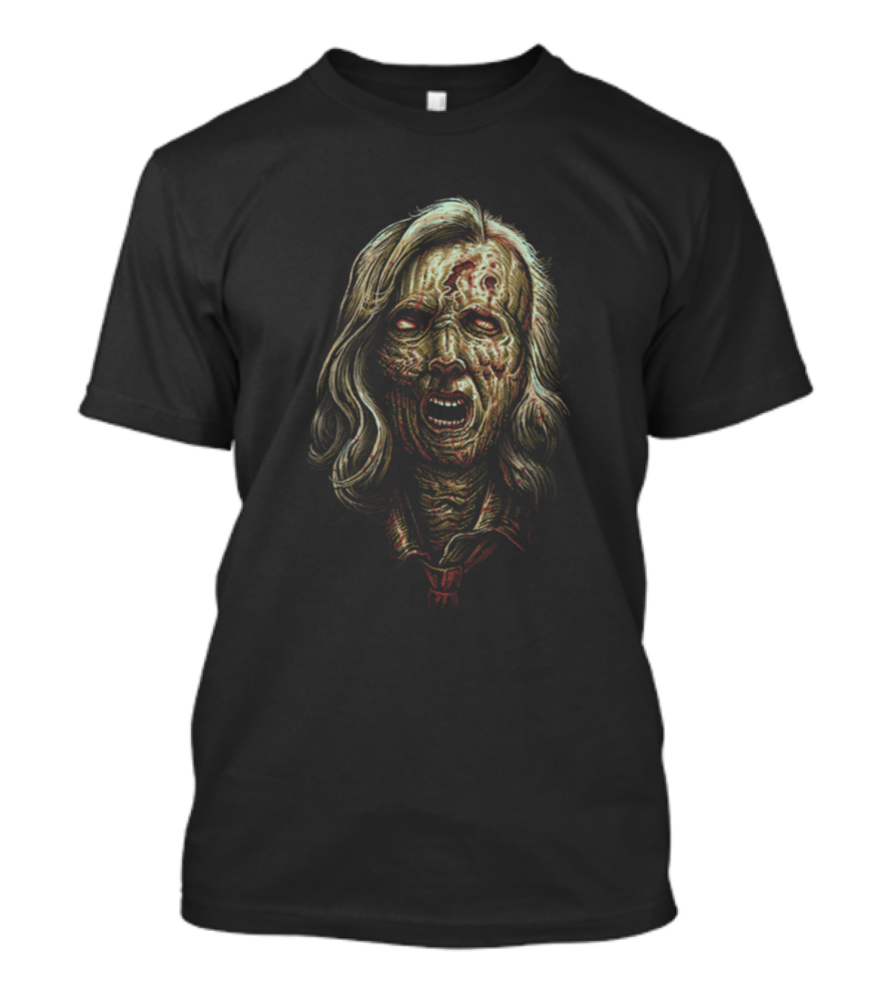 Infected Undead Corporate Worker Horror T-Shirt