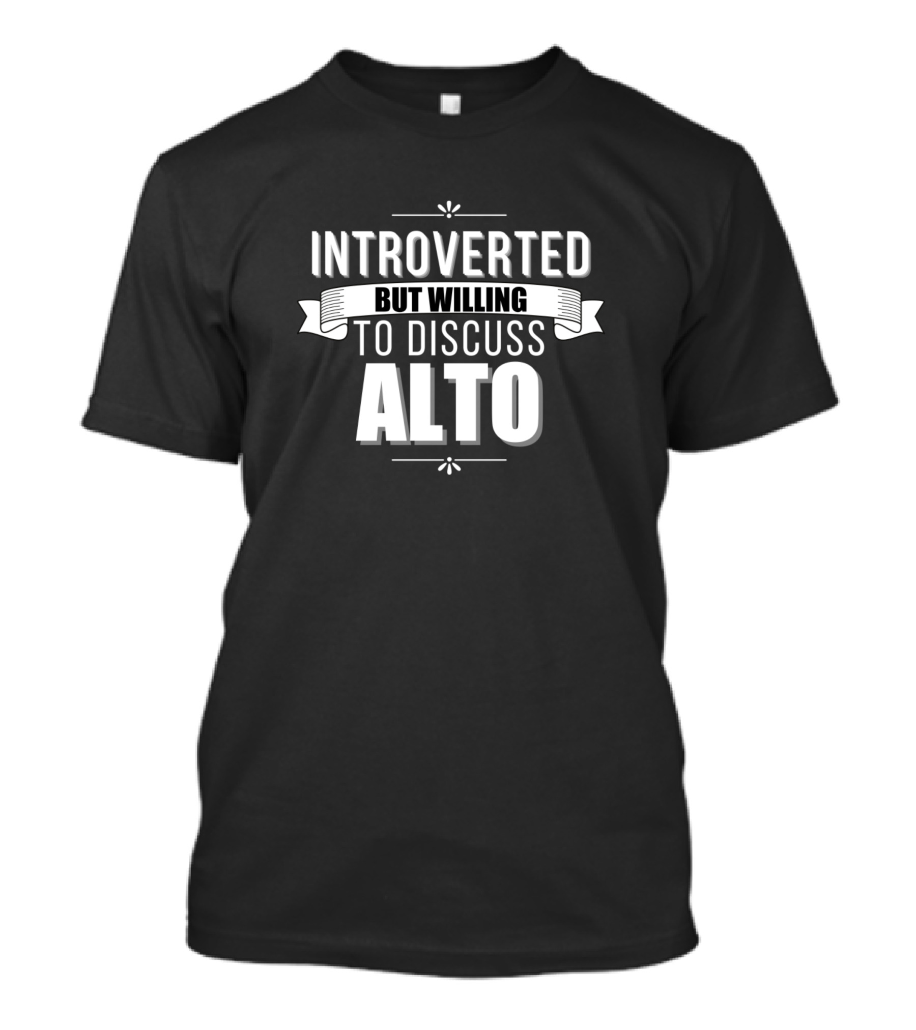 Introverted But Willing To Discuss Alto Saxophone Enthusiast T-Shirt