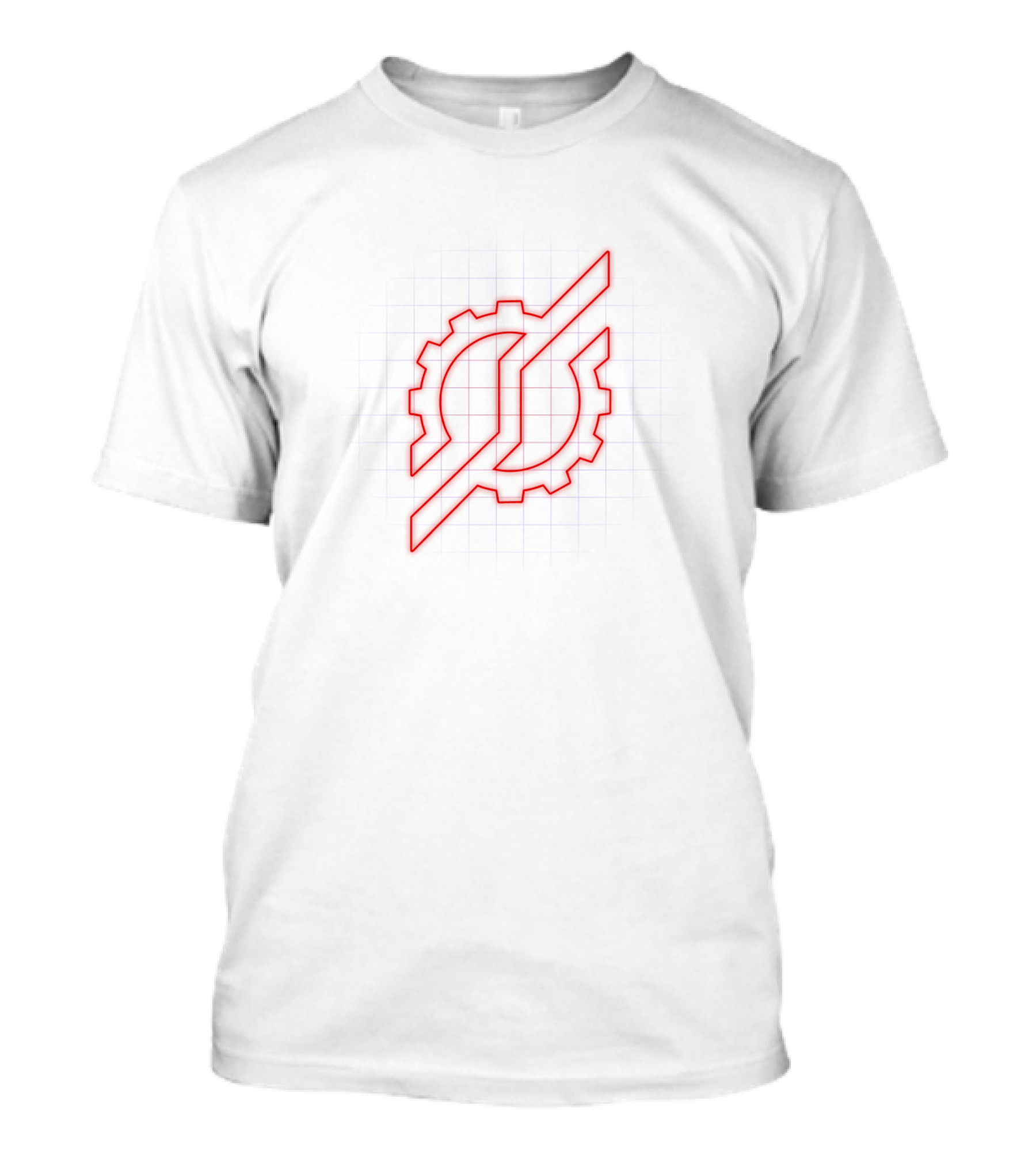 Kamen Rider Build Emblem Red Gear Outline T-Shirt