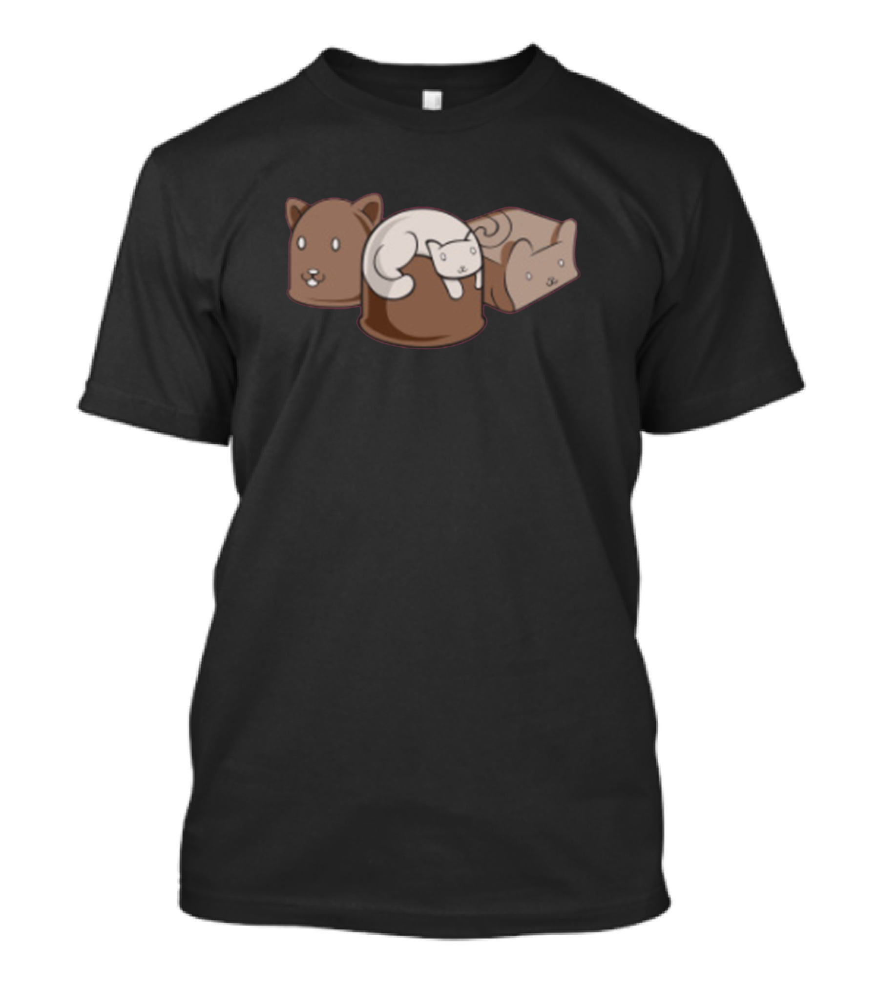 Kitty Kitty Bon Bon Chocolate Cat Truffle Trio T-Shirt