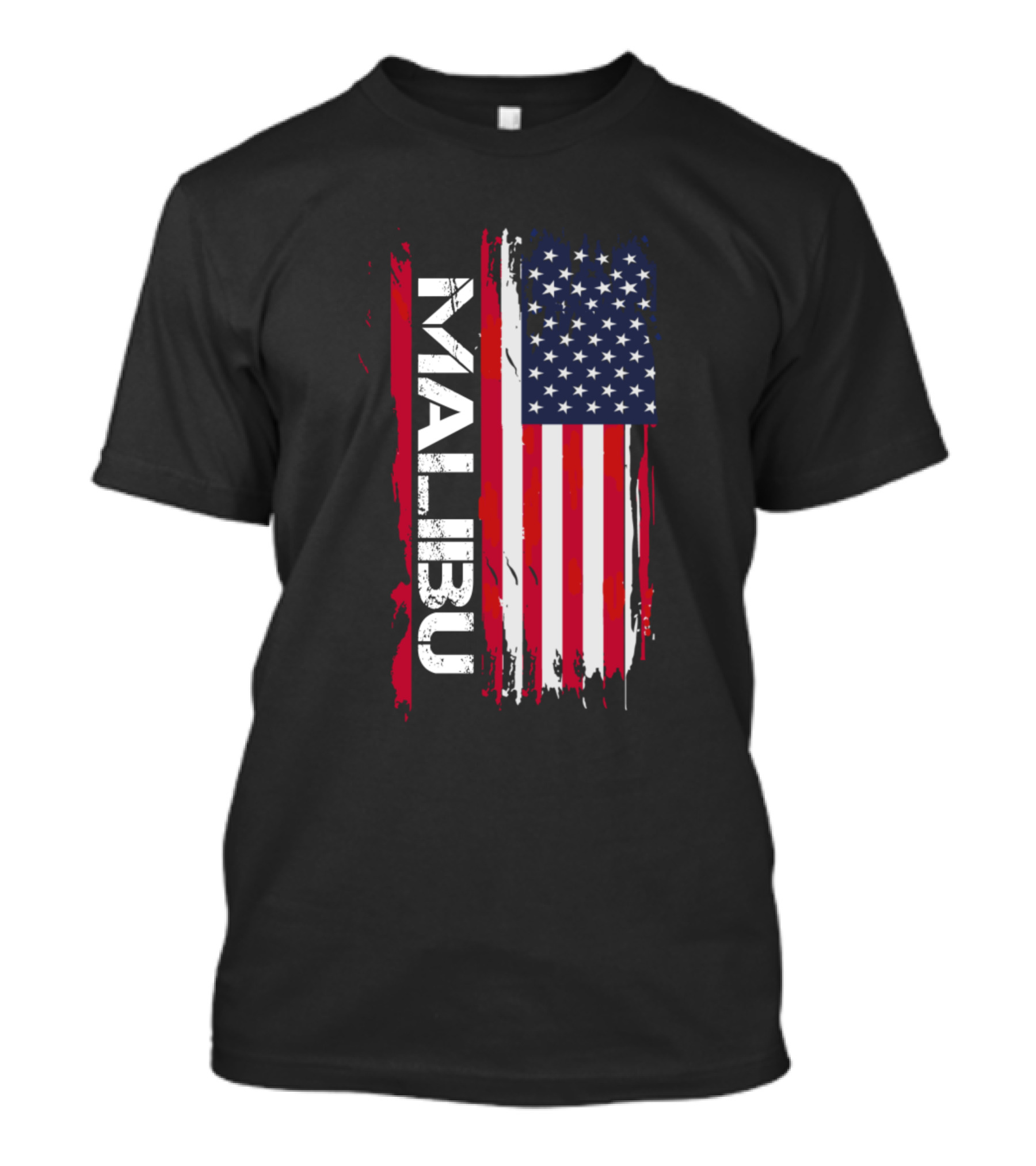 Malibu USA Flag T-Shirt