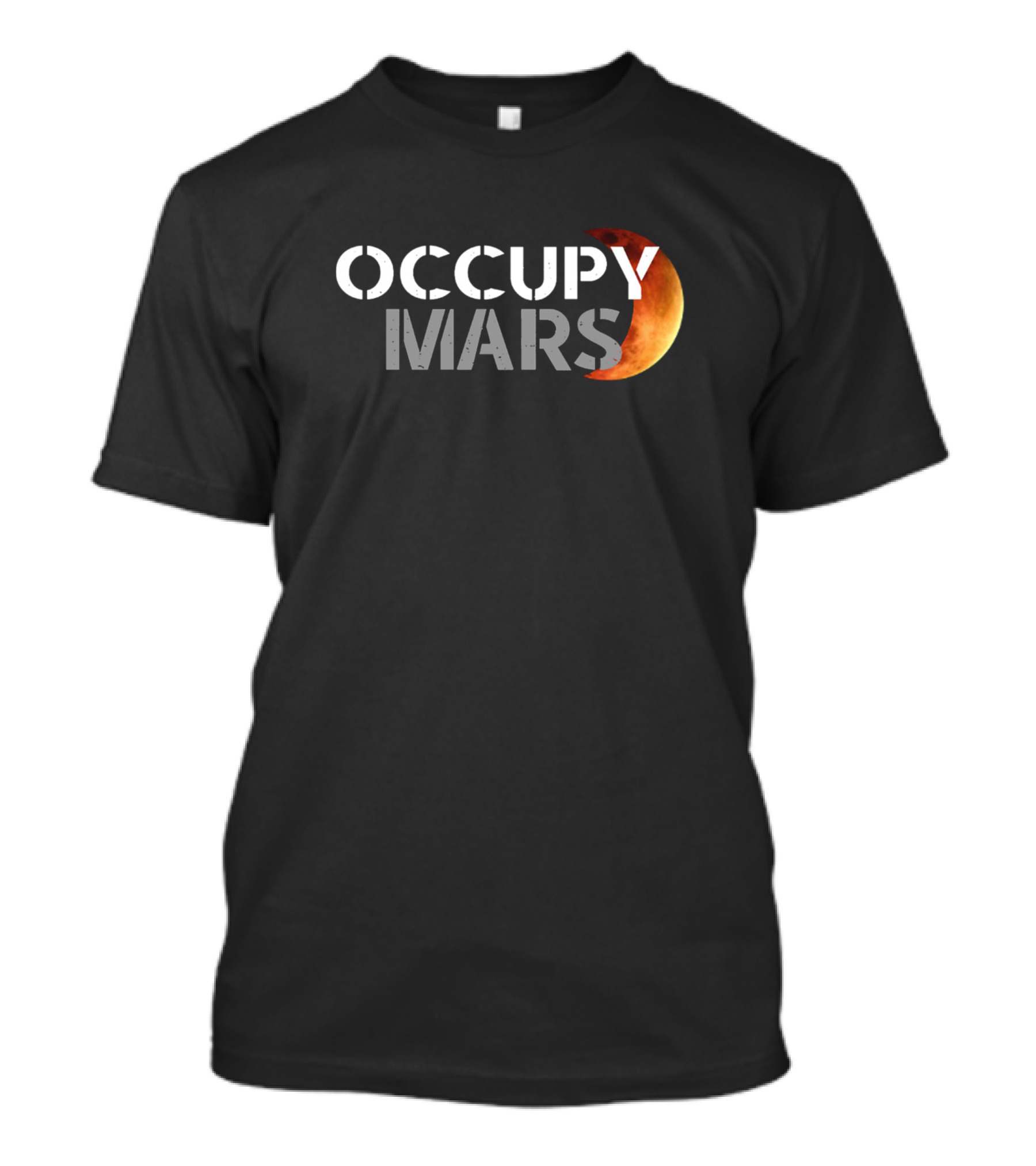 OCCUPY MARS Moon Eclipse T-Shirt