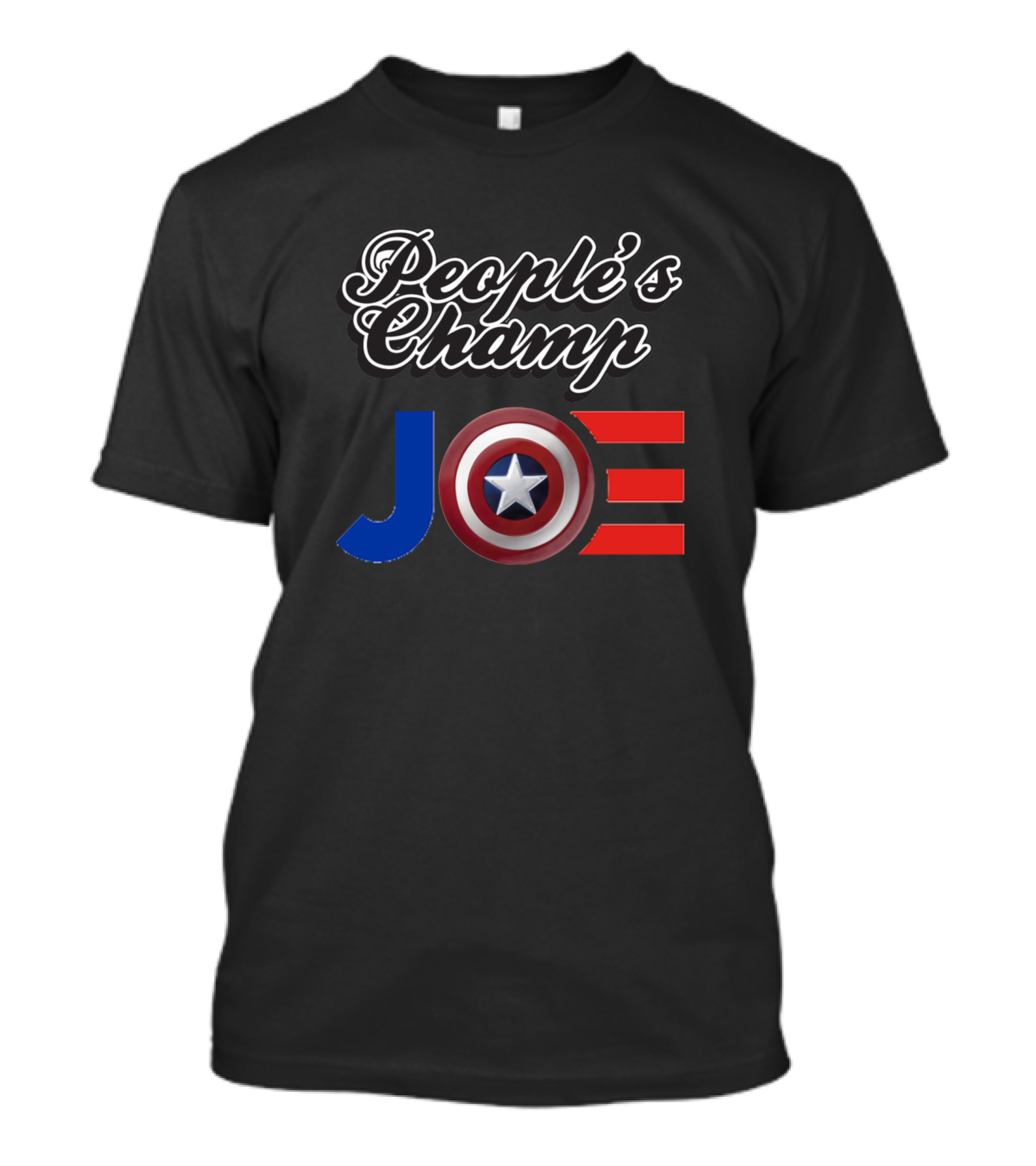People's Champ Joe Captain America Shield T-Shirt