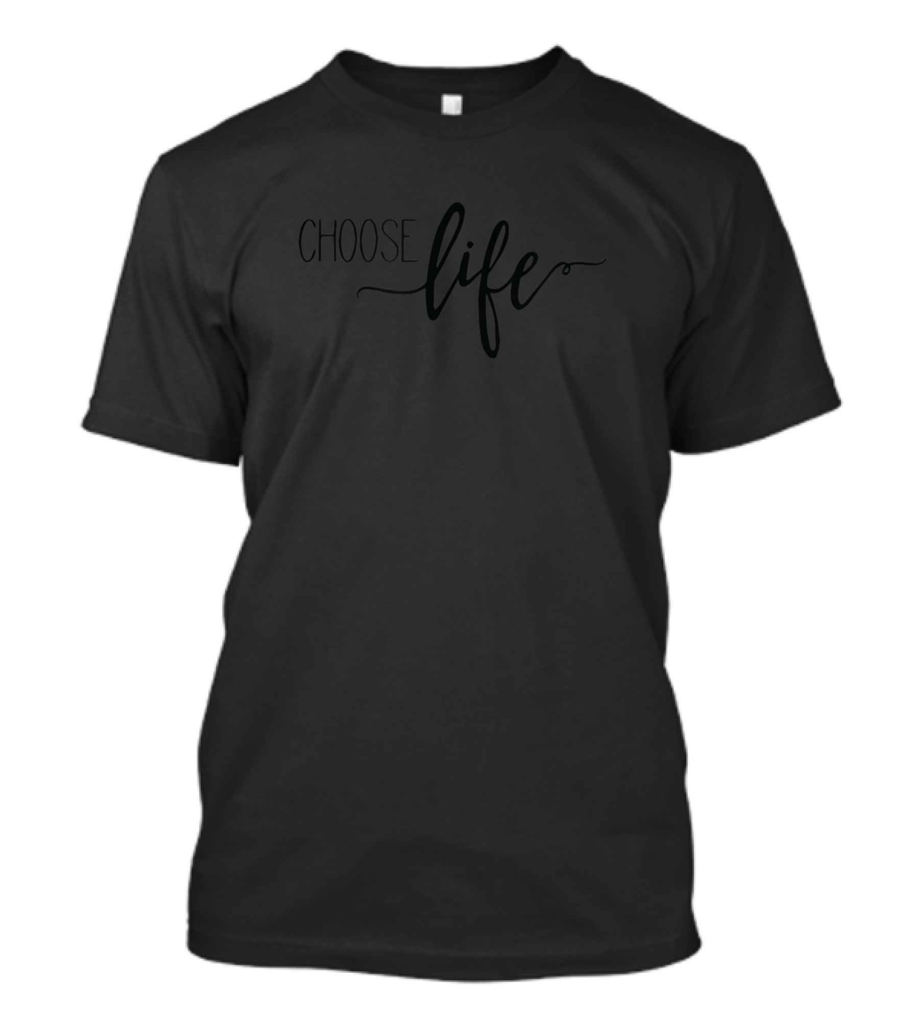 Choose Life Prolife Heart Antiabortion Message T-Shirt