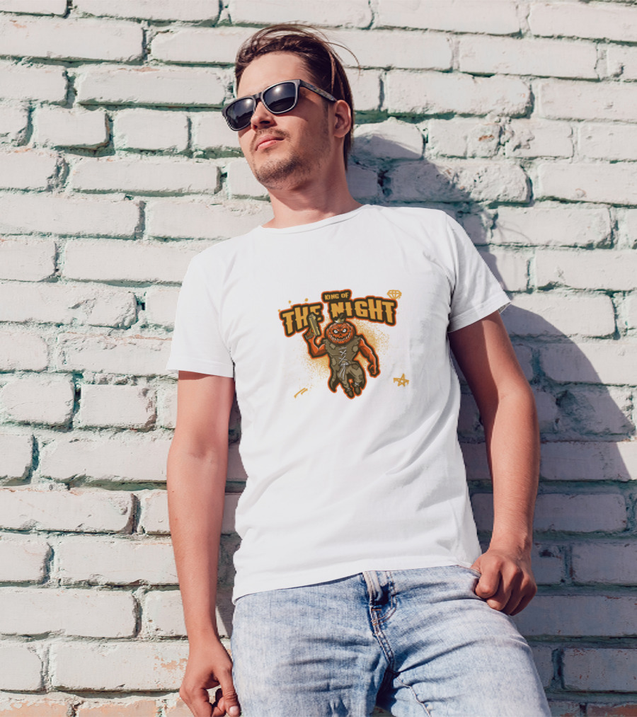 King Of The Night Pumpkin Costume Halloween T-Shirt