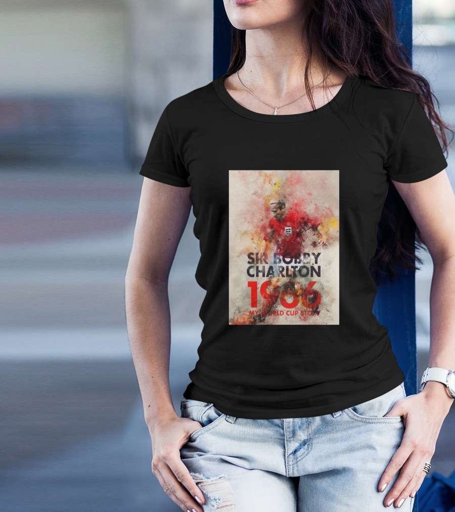 Sir Bobby Charlton 1966 My World Cup Story T-Shirt