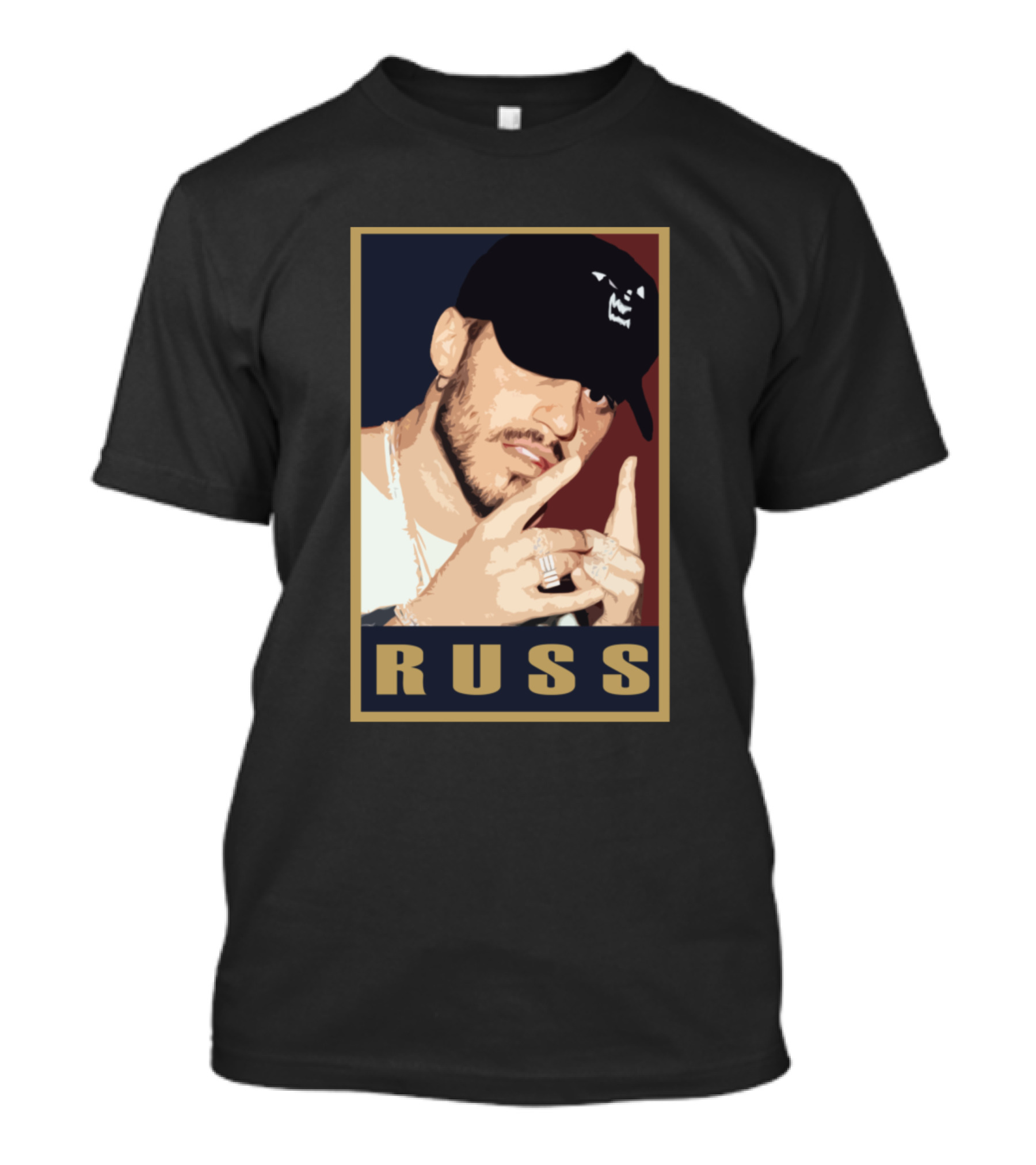 Russ Spanruss Cartoon T-Shirt