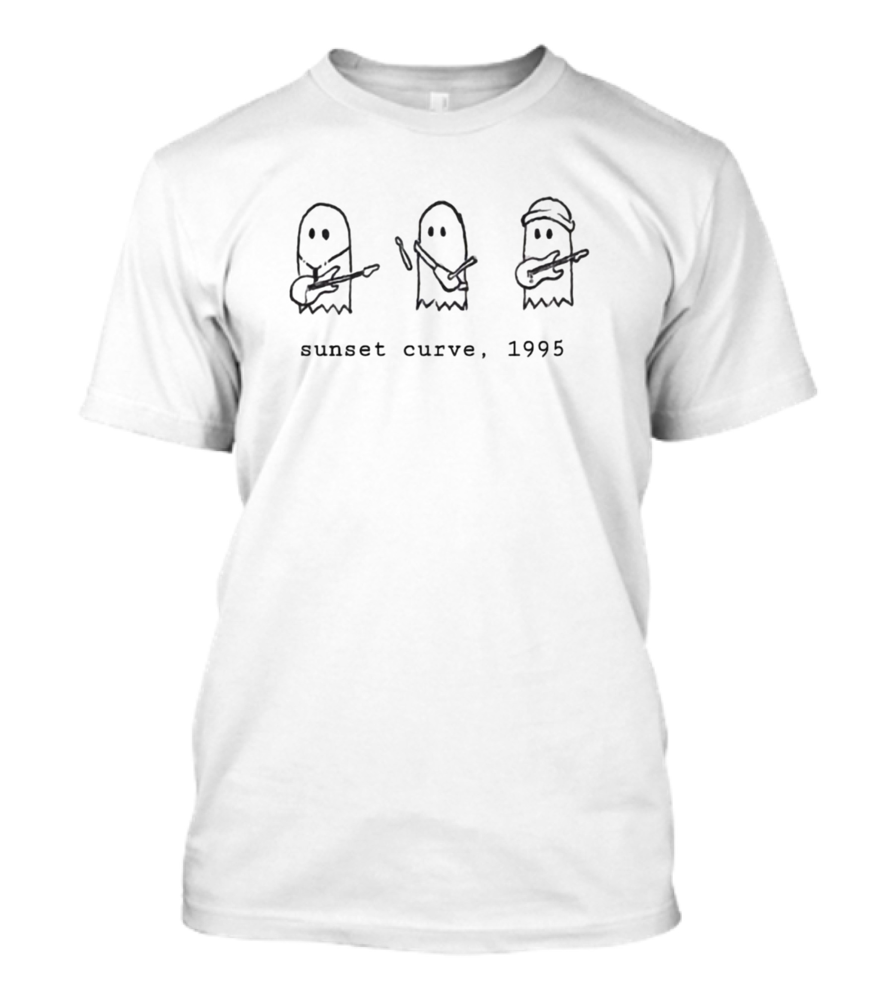 Sunset Curve 1995 Ghost Band Julie And The Phantoms T-Shirt
