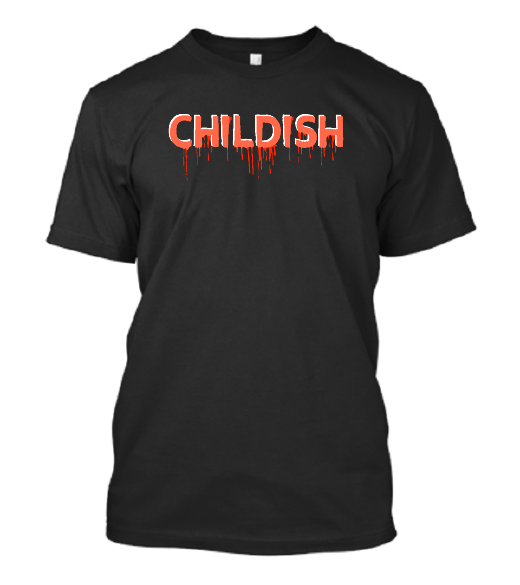 Tgf Childish Dripping Text T-Shirt