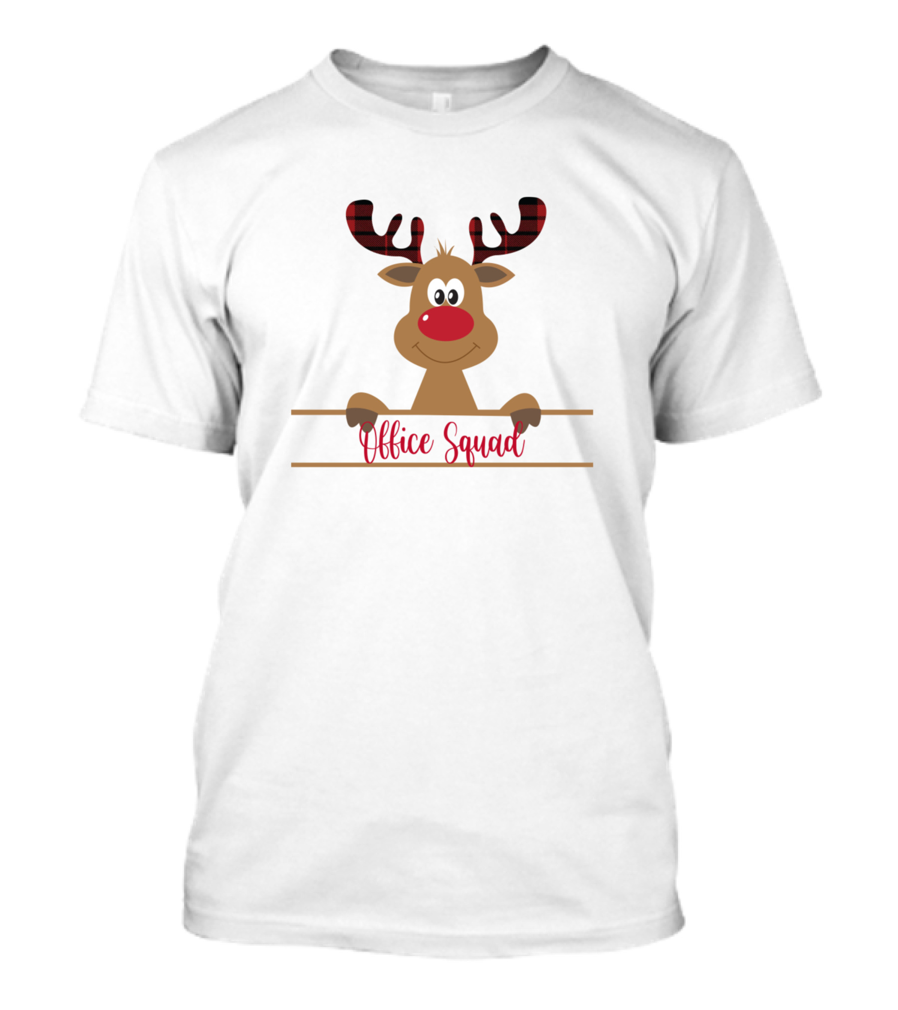 Office Squad The Cutest Reindeer This Christmas T-Shirt