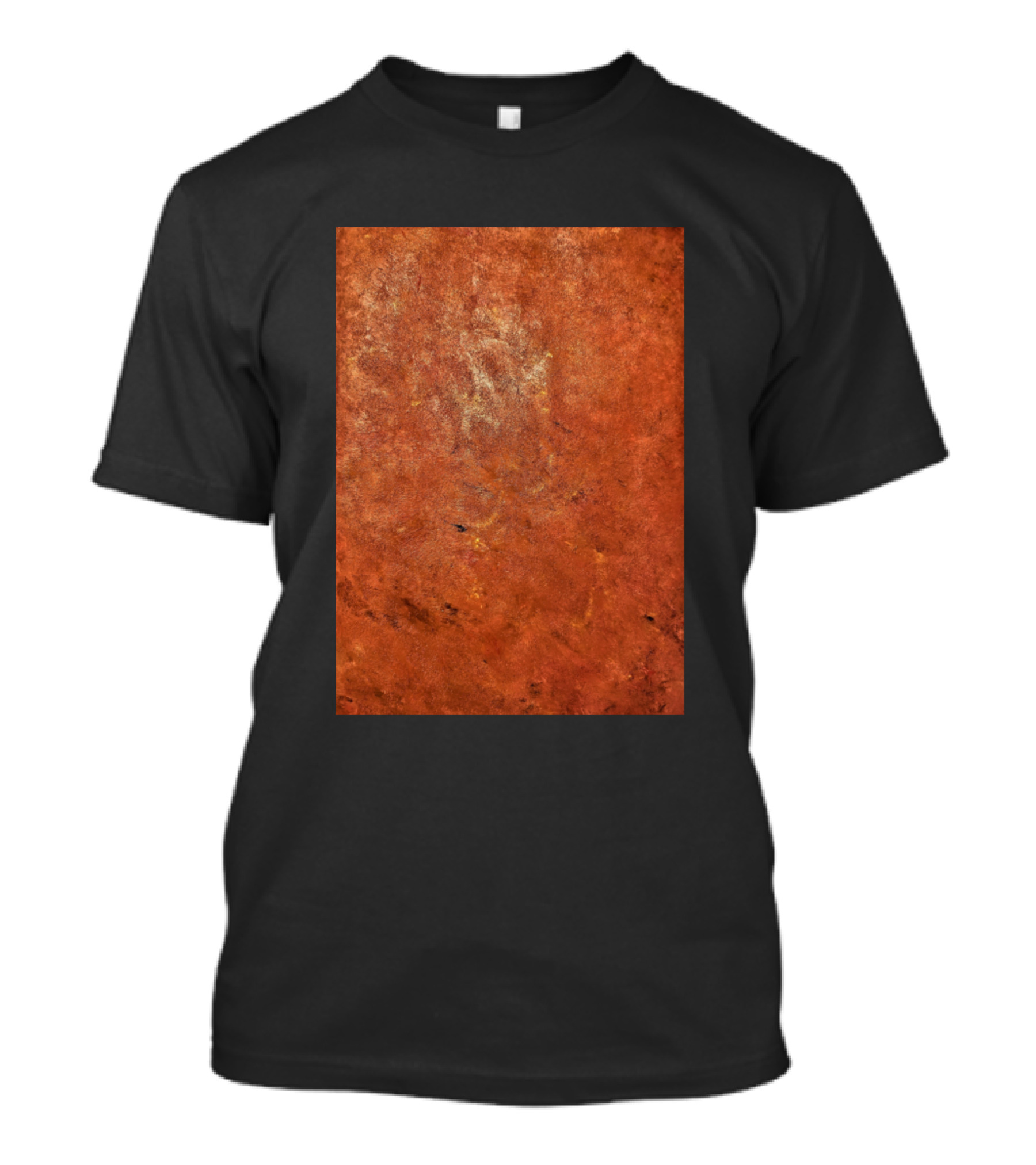 Happy Fall Autumn Orange Texture T-Shirt