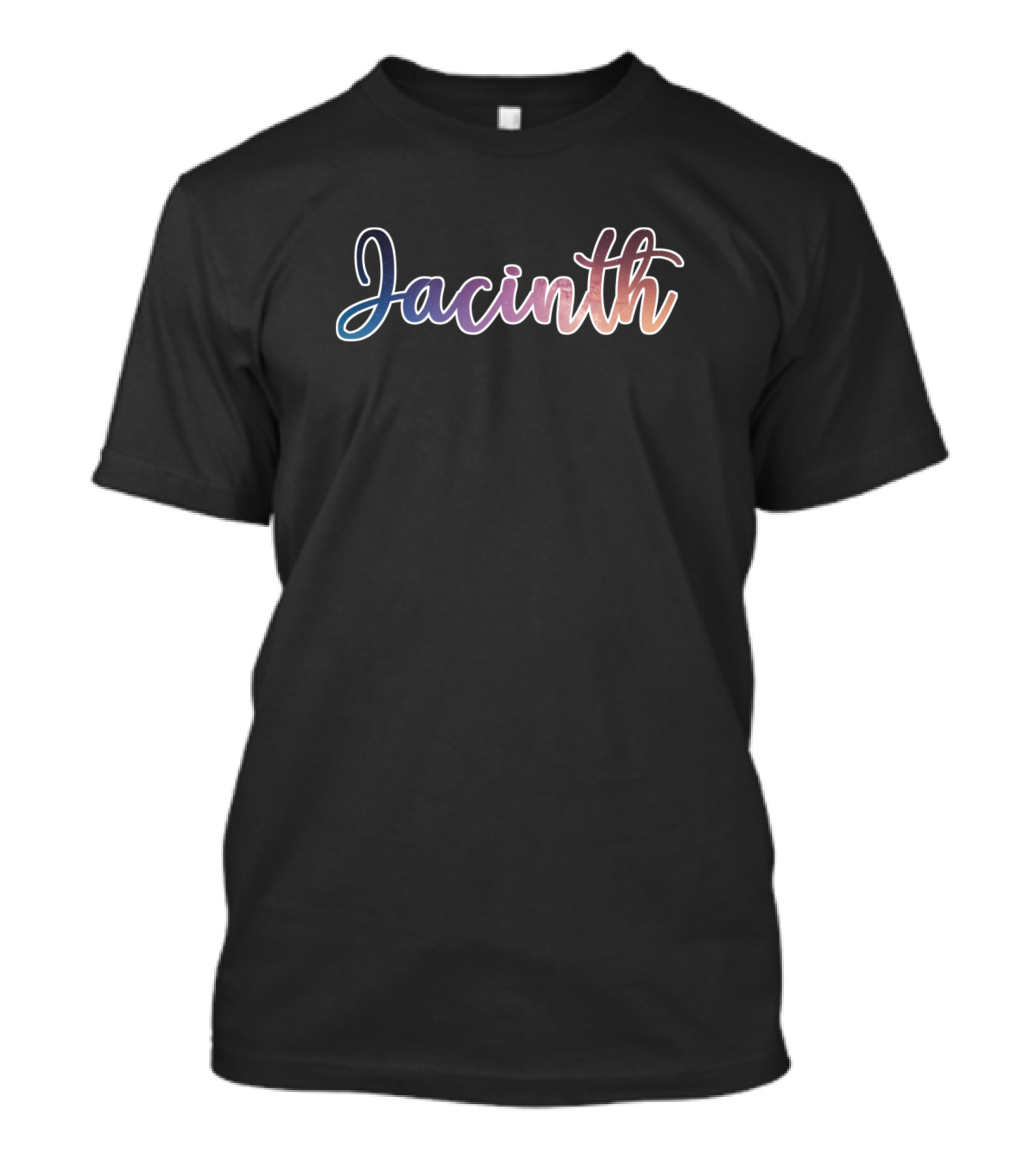 Jacinth Gradient Script Aesthetic T-Shirt