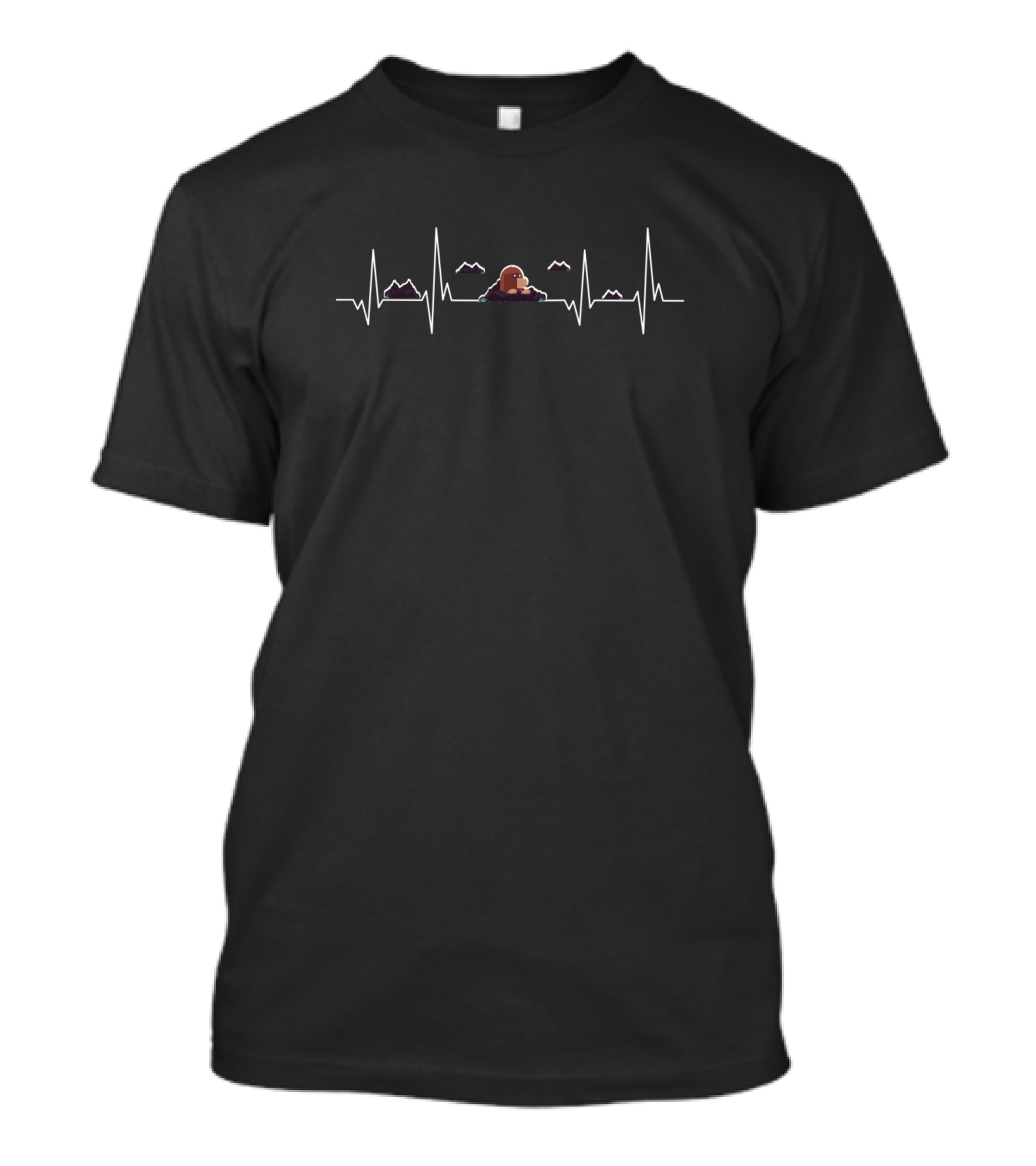 Gardener Heartbeat Mole T-Shirt