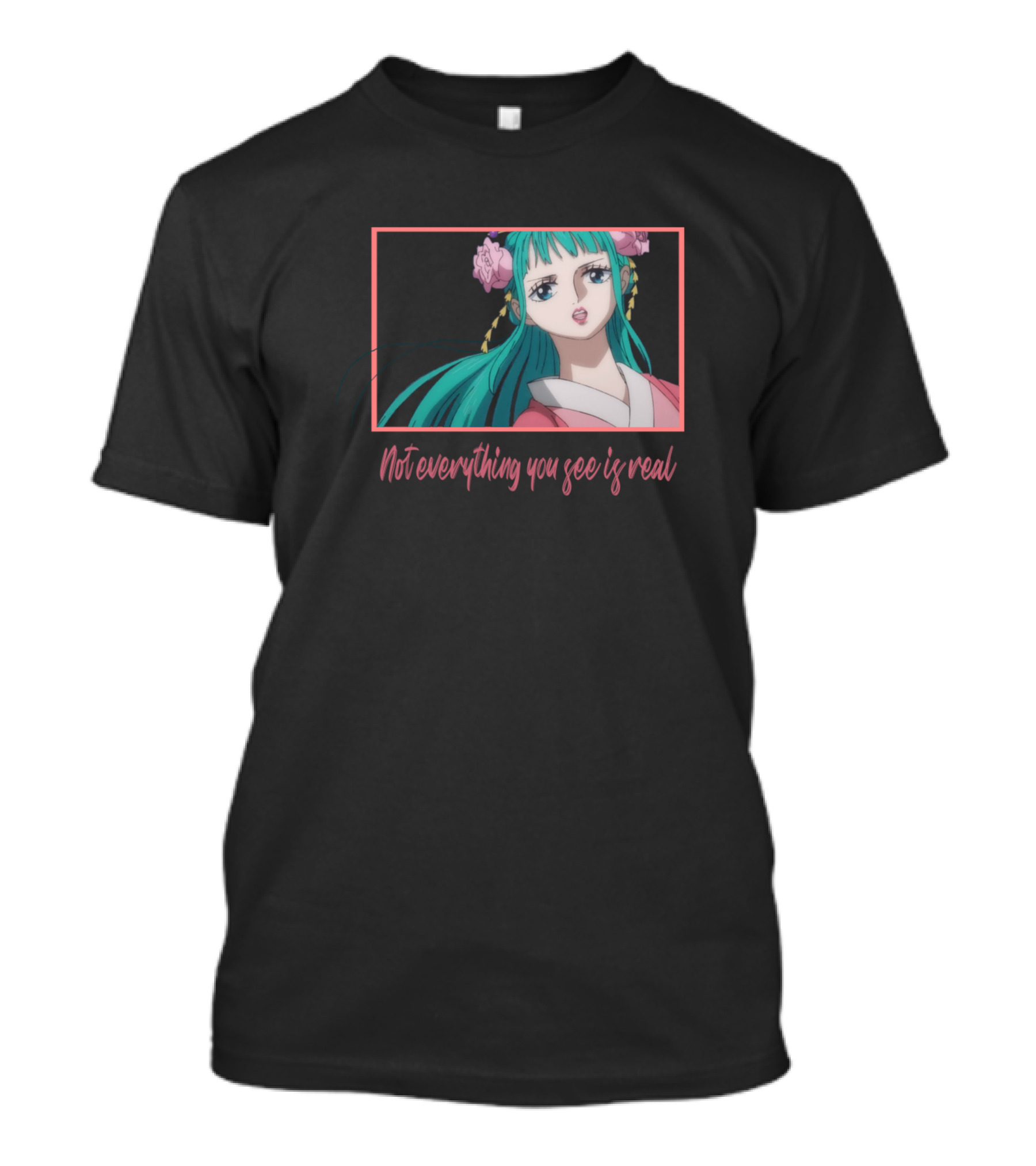 Not Everything You See Is Real Komurasaki Kozuki Anime T-Shirt