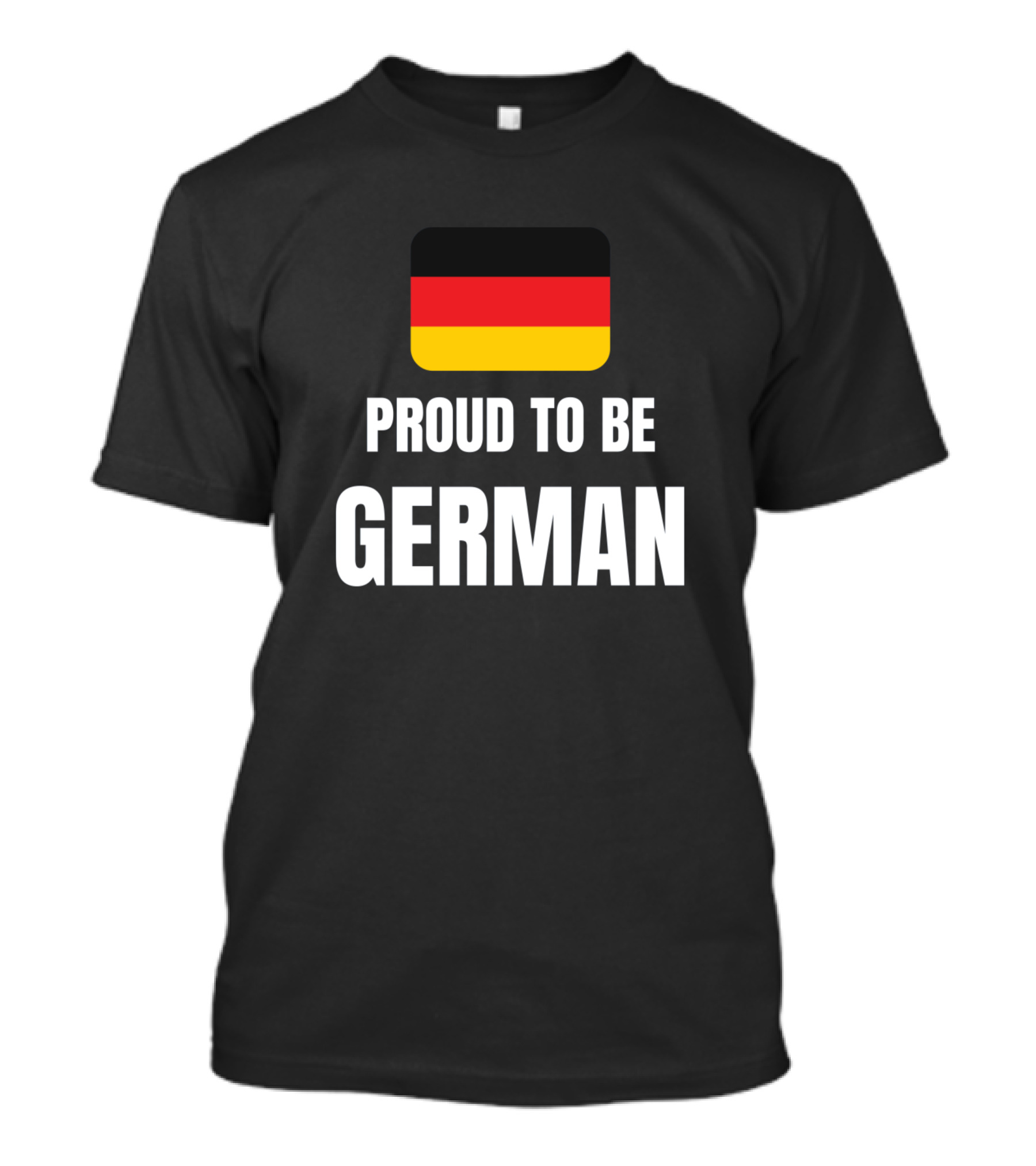 Proud To Be German Flag Icon T-Shirt