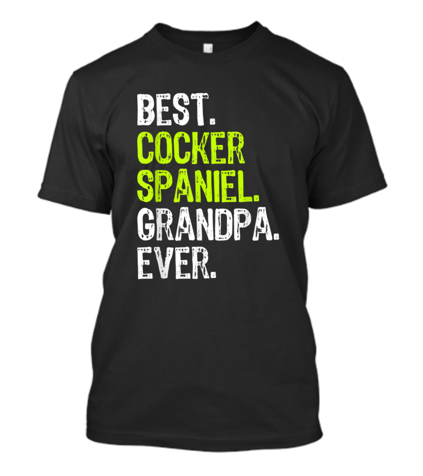BEST COCKER SPANIEL GRANDPA EVER T-Shirt