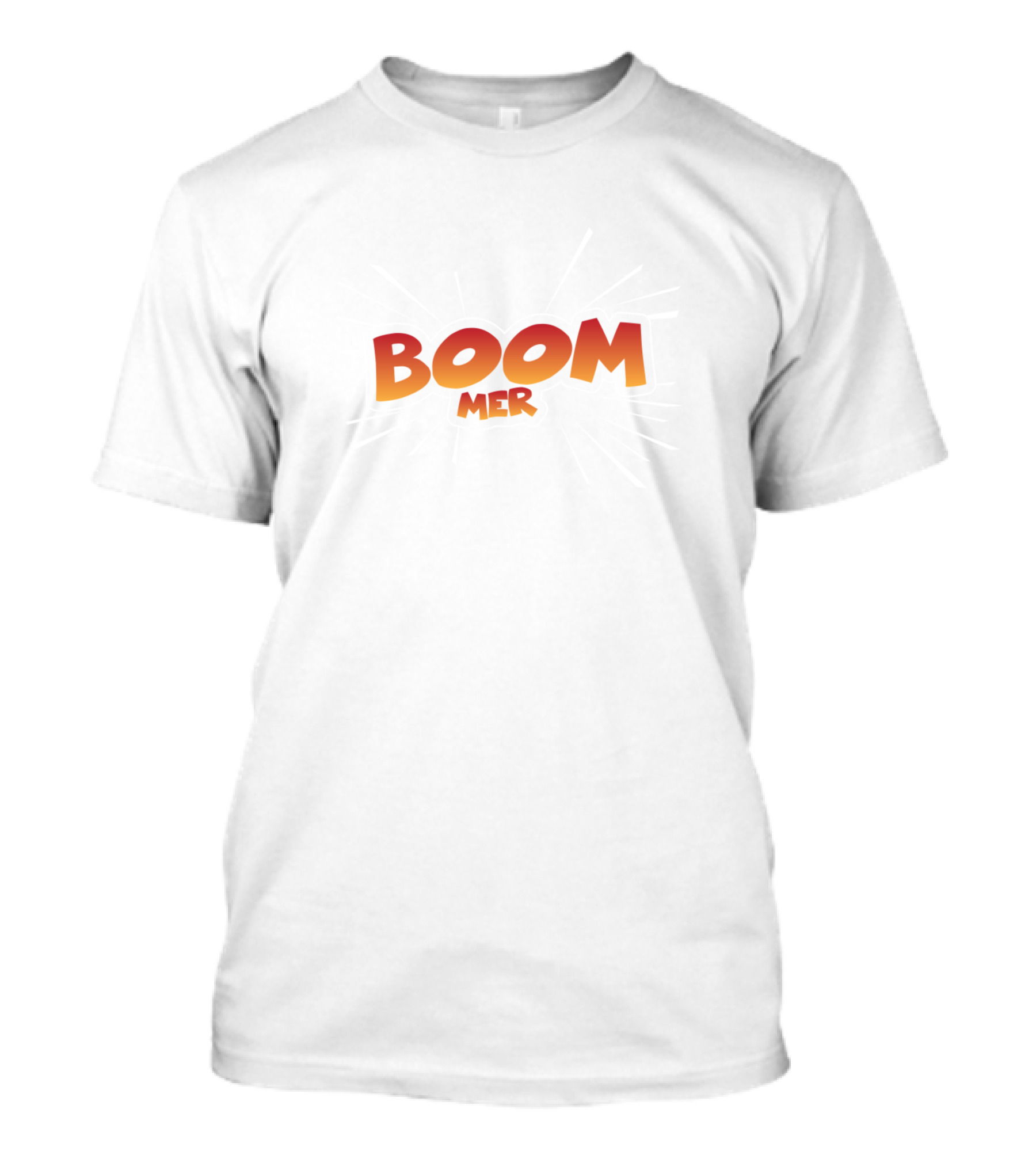 BOOM Explosive Retro Style Mer T-Shirt