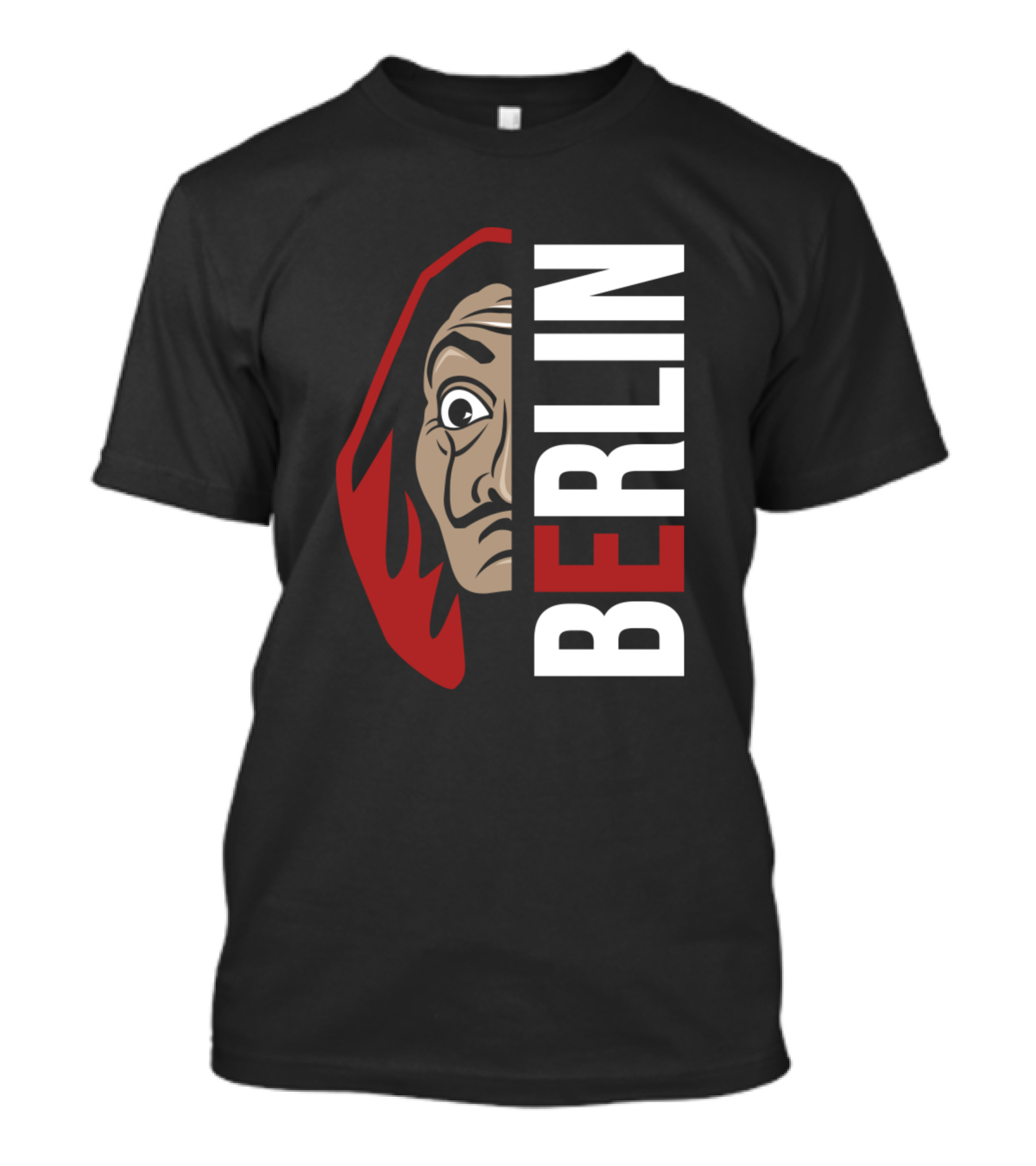 La Casa De Papel Berlin Mask T-Shirt
