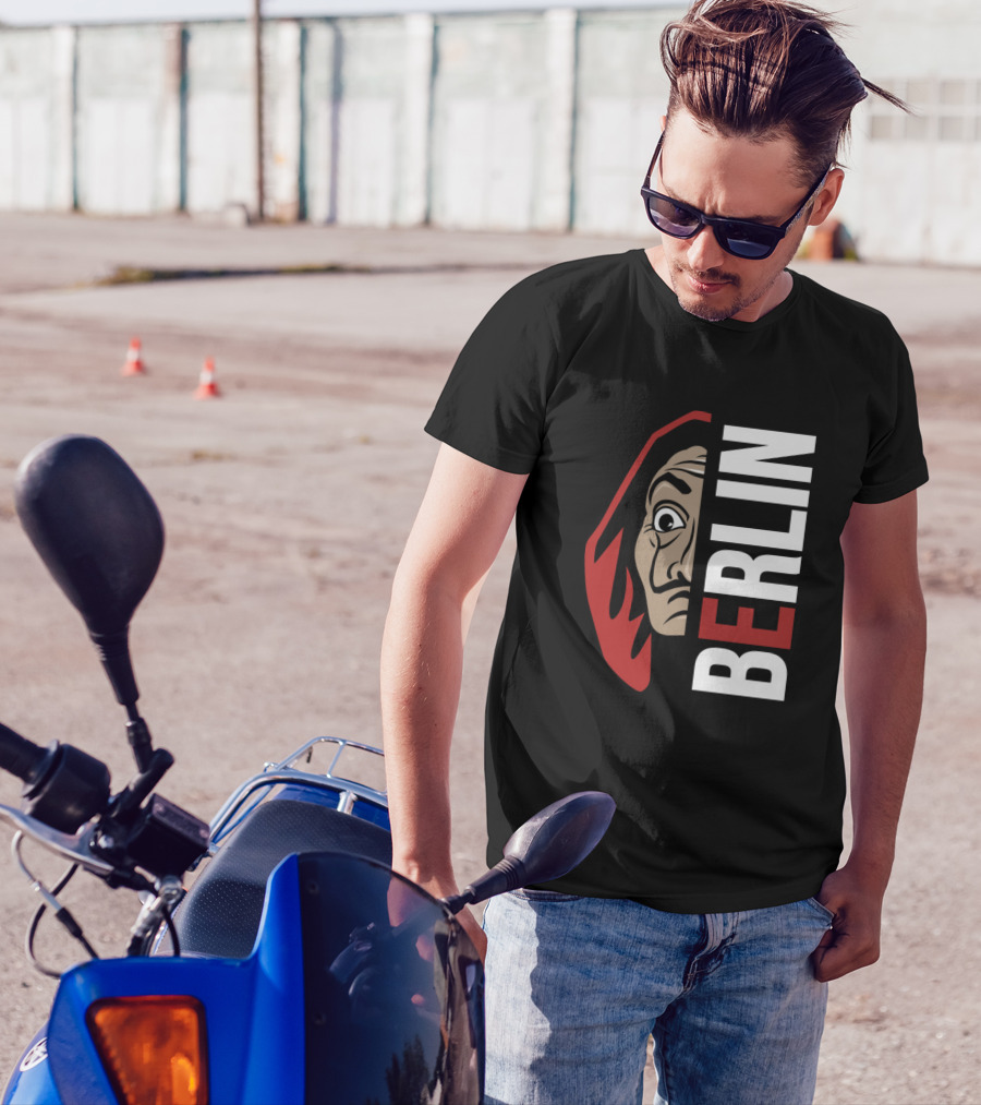 La Casa De Papel Berlin Mask T-Shirt